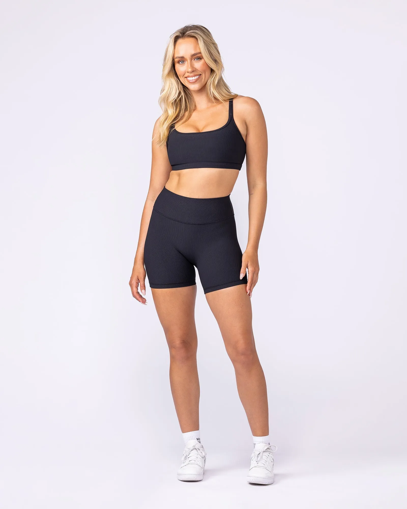 Pace It Rib Bra - Black sold by Muscle Nation product image thumbnail 5