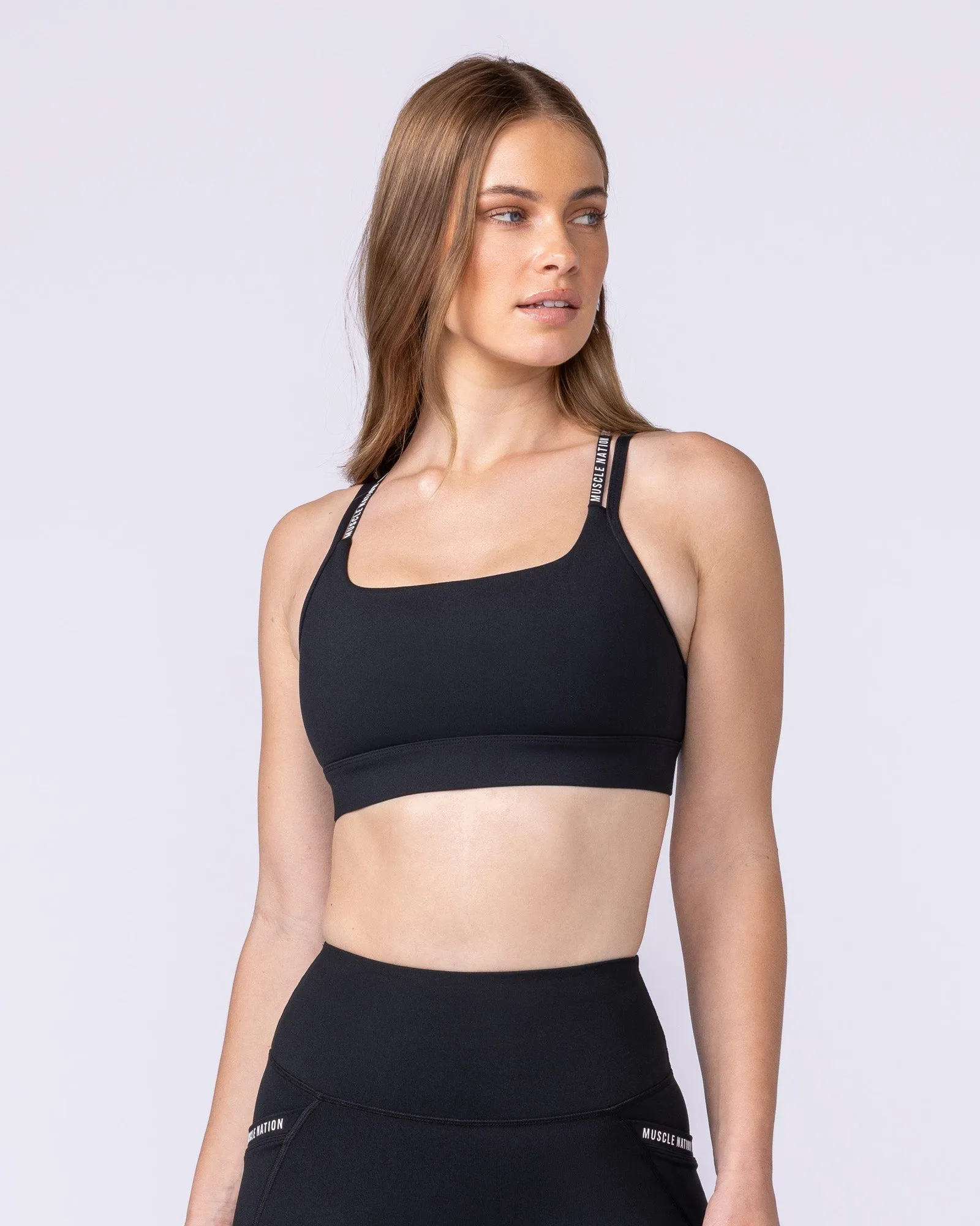 Illusion Bra - Black sold by Muscle Nation