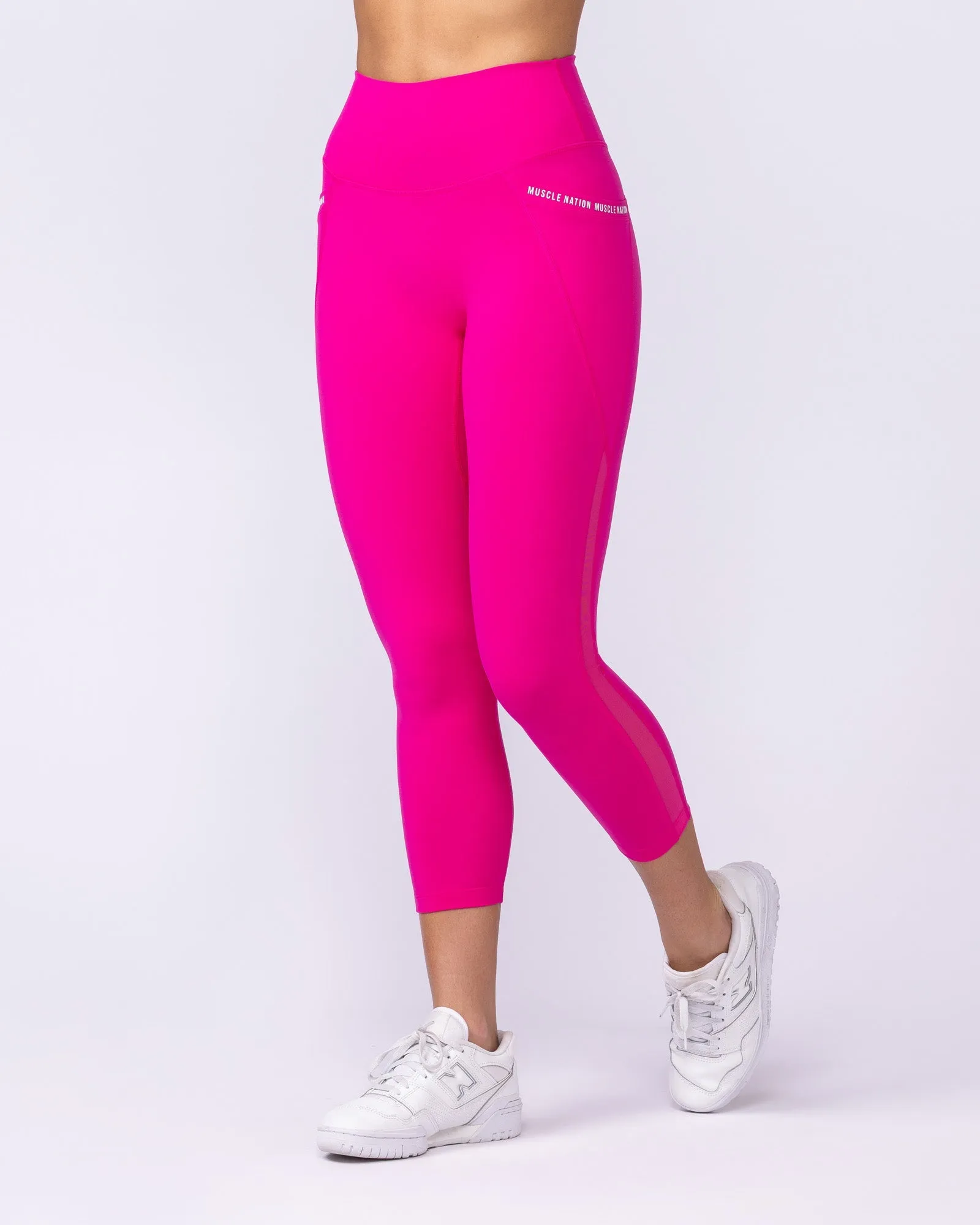 Illusion Signature Pocket 7/8 Leggings - Cosmo sold by Muscle Nation product image thumbnail 2