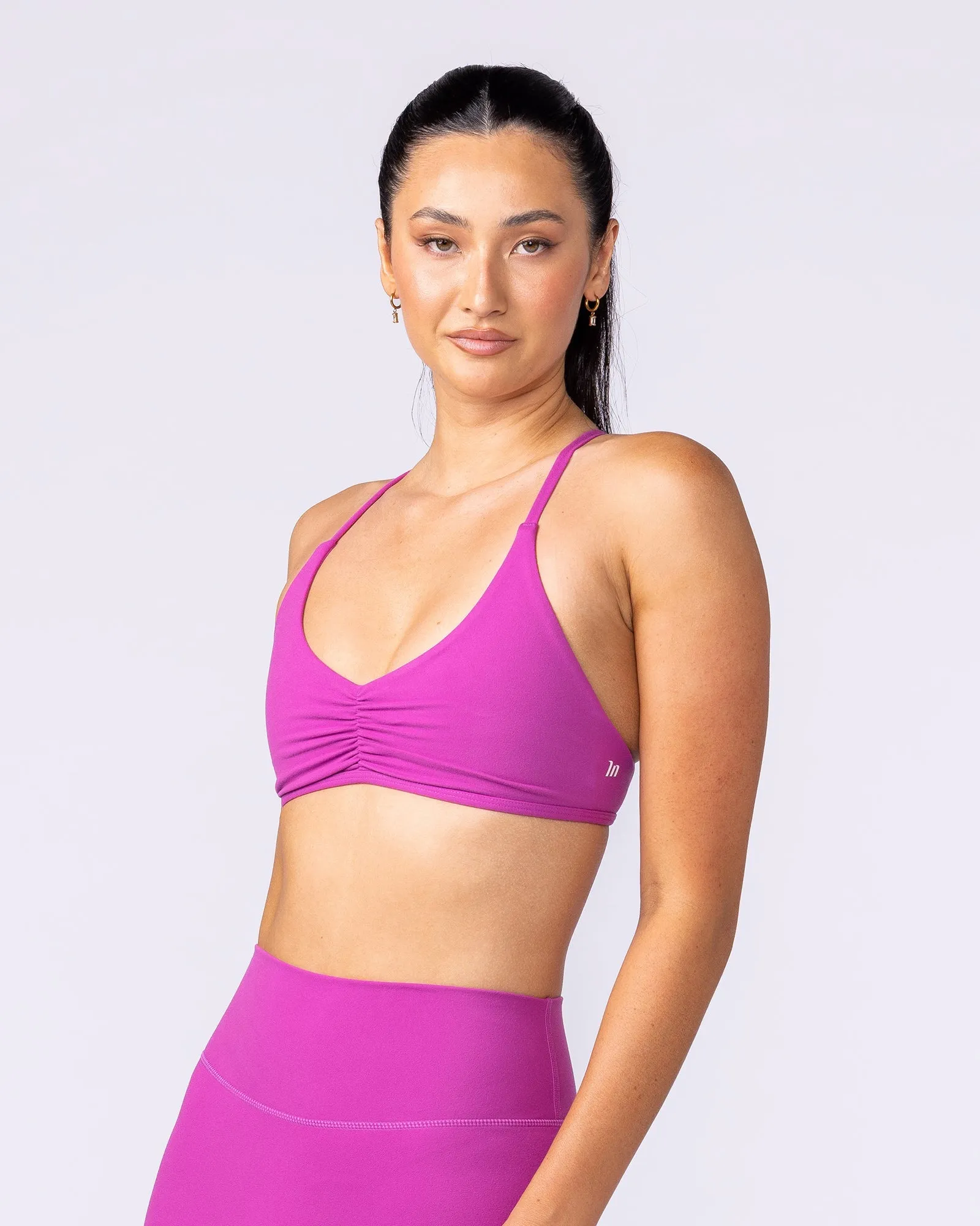 Honey Bralette - Radiant Orchid sold by Muscle Nation product image thumbnail 4