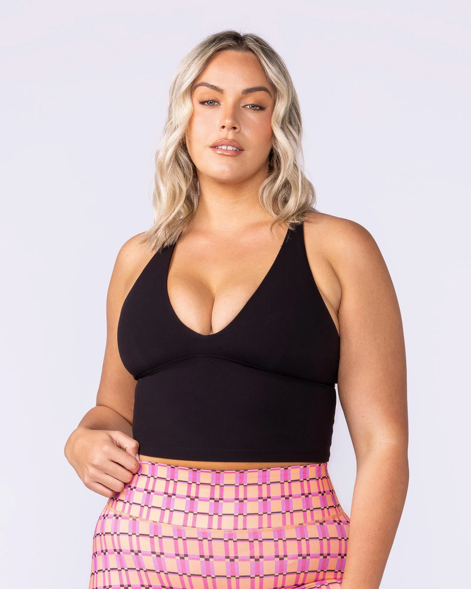 Influence Bra Tank - Black sold by Muscle Nation