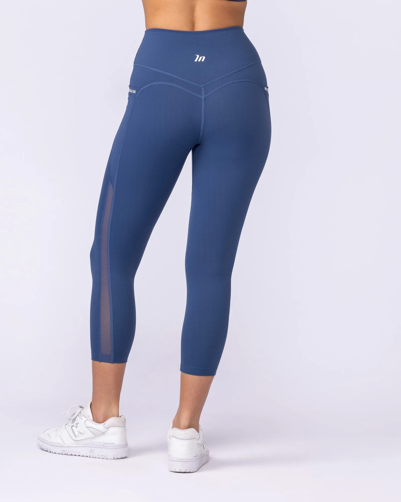 Illusion Signature Pocket 7/8 Leggings - Atlantis sold by Muscle Nation product image thumbnail 5