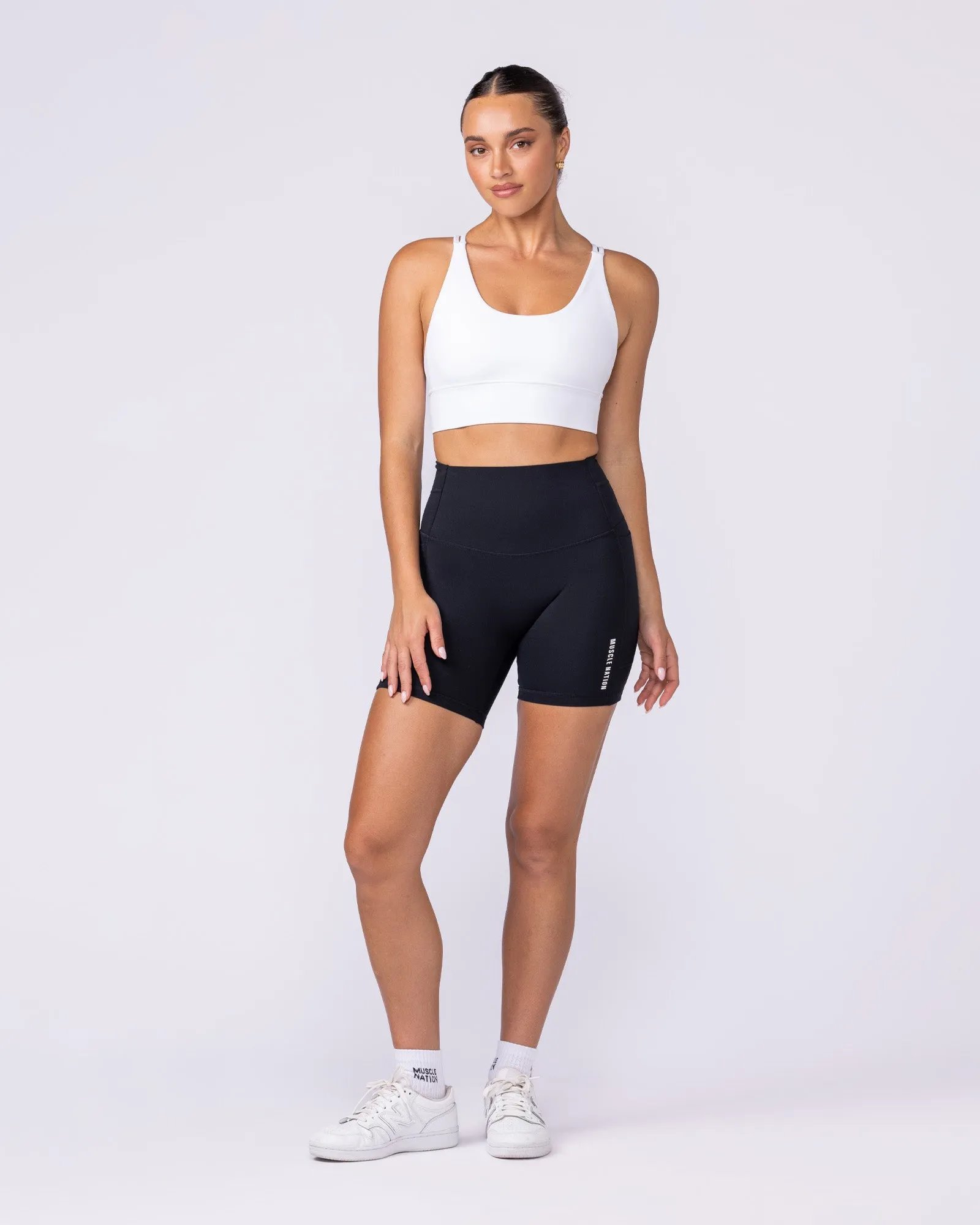 Dash Longline Bra - White sold by Muscle Nation product image thumbnail 5