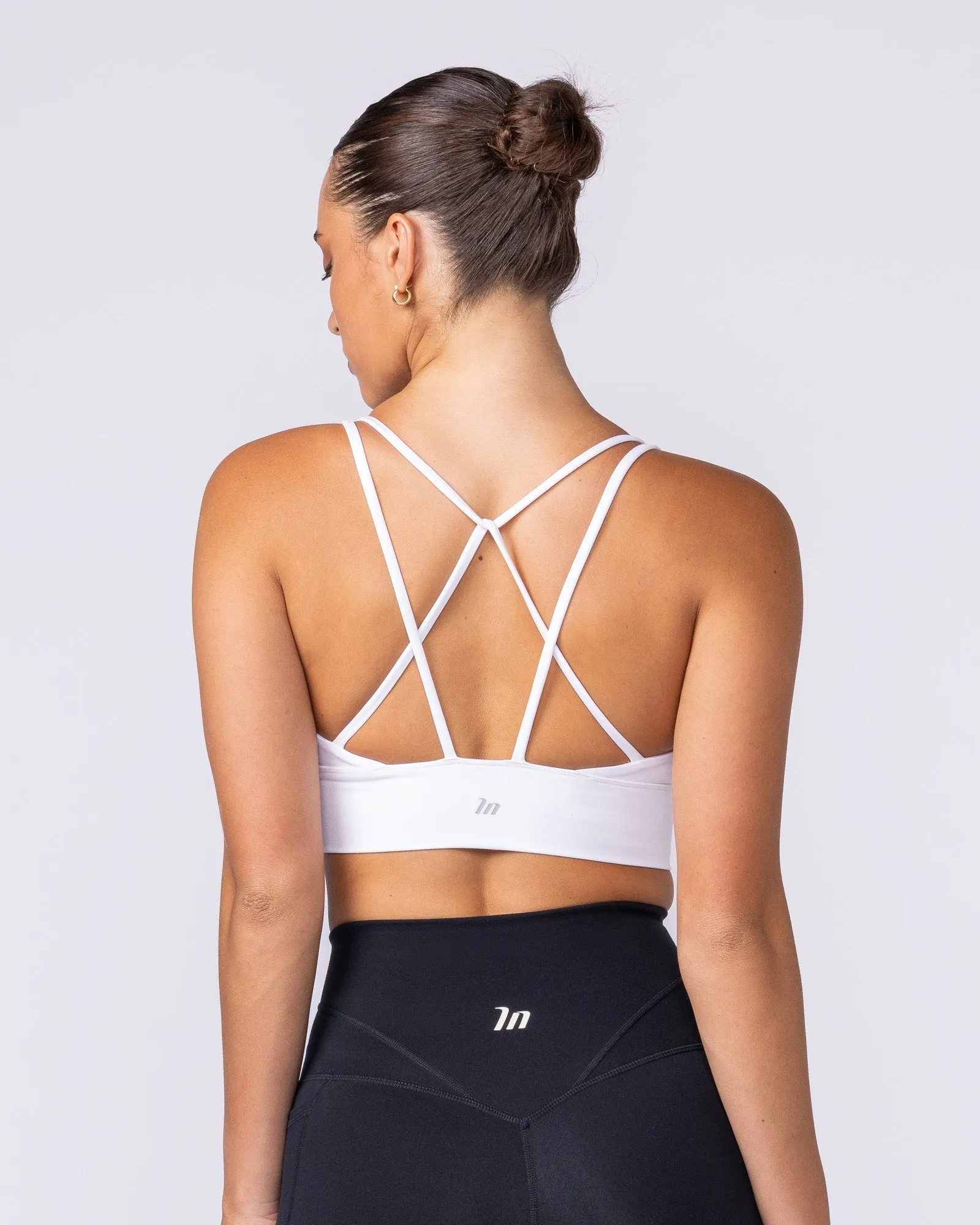 Dash Longline Bra - White sold by Muscle Nation product image thumbnail 4