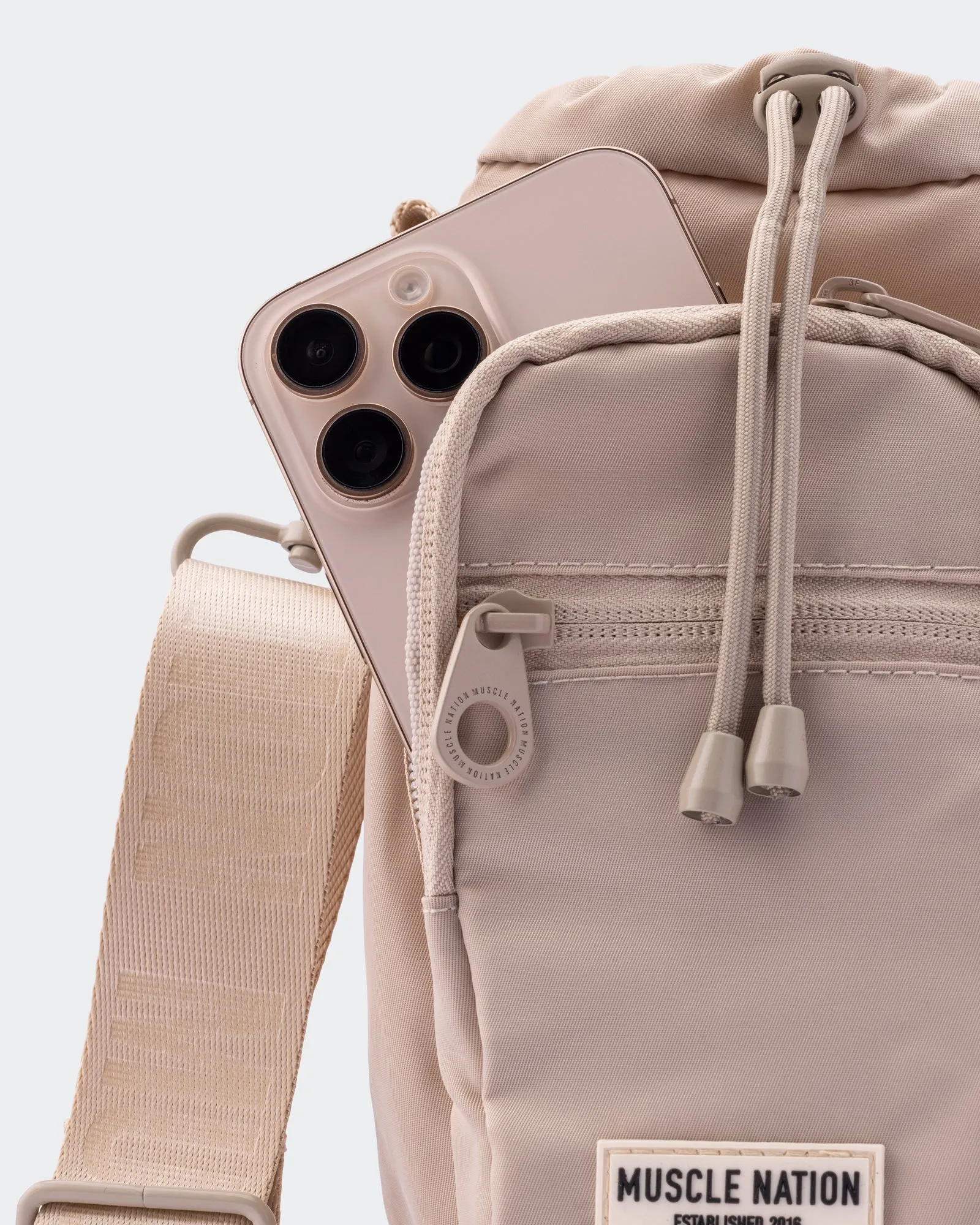 Bottle Bag - Stone sold by Muscle Nation product image thumbnail 4