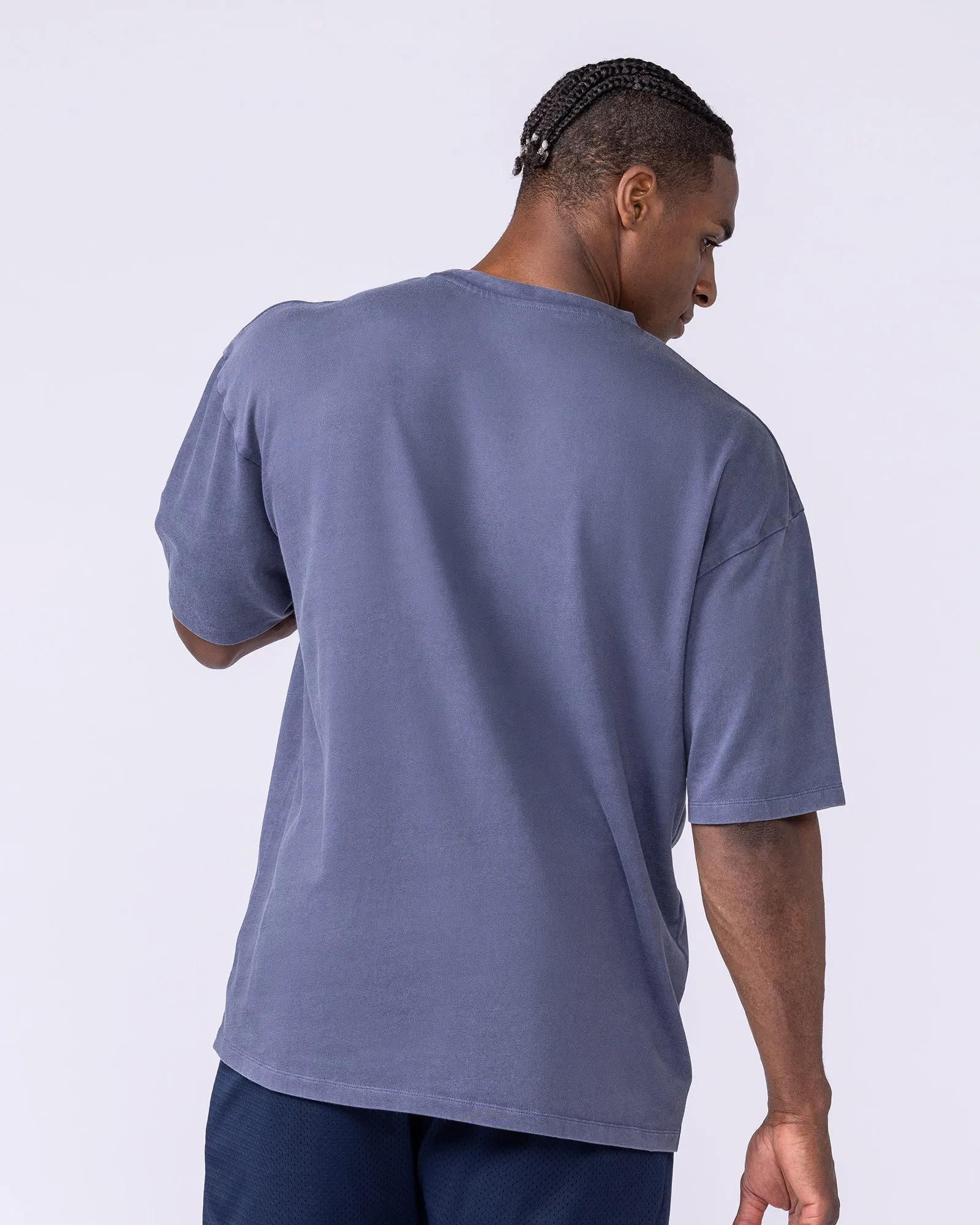 Doberman Oversized Vintage Tee - Washed Atlantis sold by Muscle Nation product image thumbnail 2