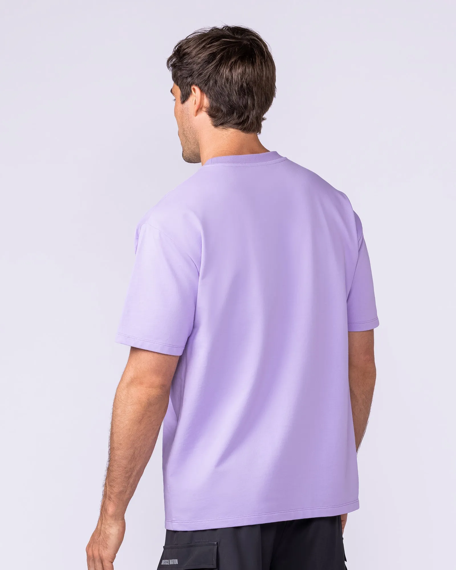 Essential Regular Fit Tee - Lavender sold by Muscle Nation product image thumbnail 2