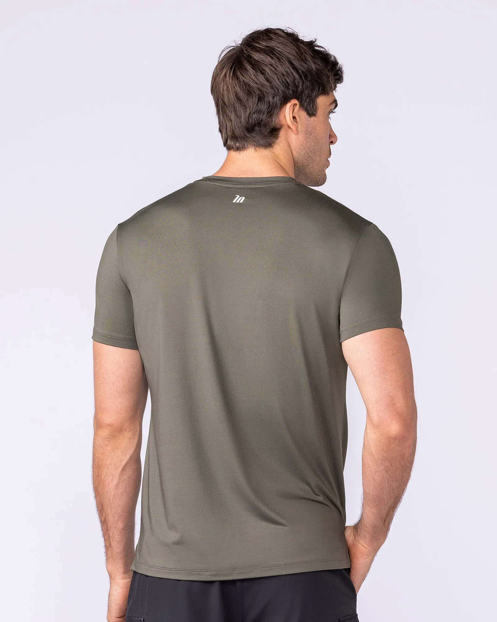 Climaflex Active Tee - Dark Khaki sold by Muscle Nation product image thumbnail 5