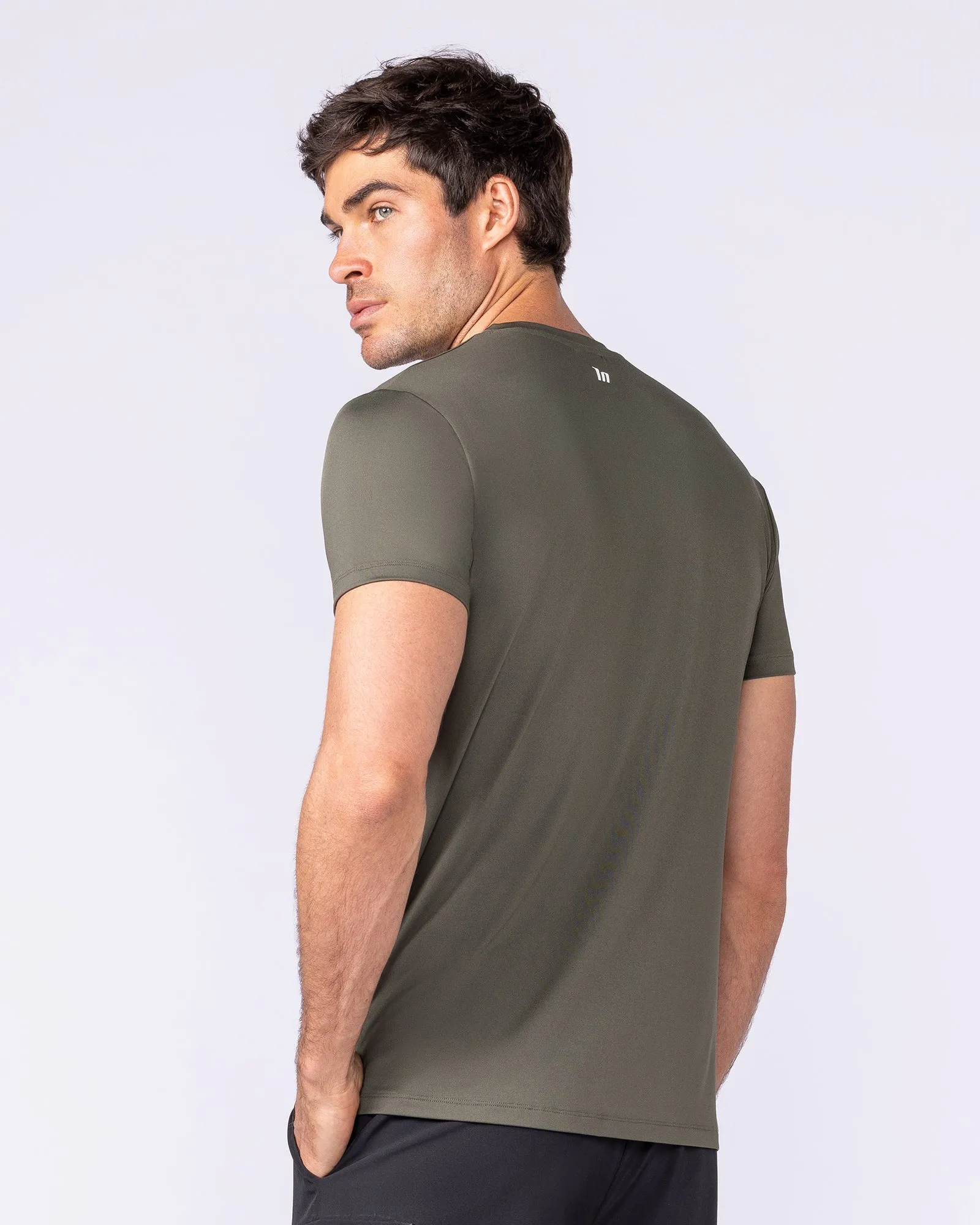 Climaflex Active Tee - Dark Khaki sold by Muscle Nation product image thumbnail 2