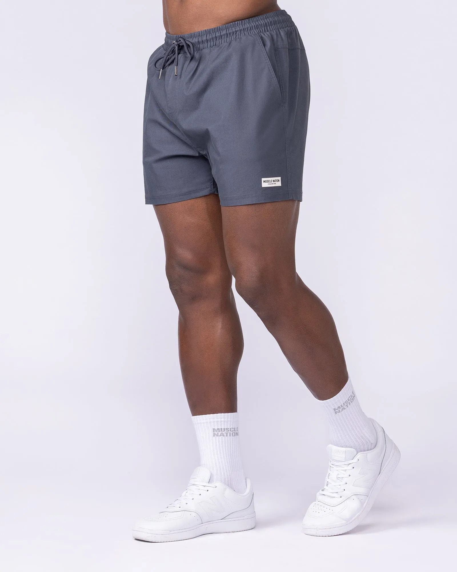 Daily 4" Shorts - Thunder sold by Muscle Nation product image thumbnail 4