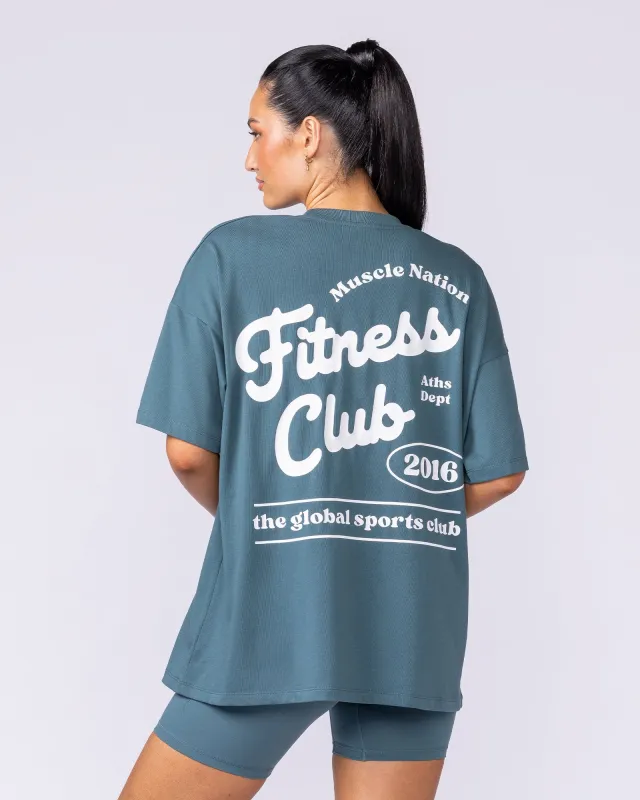 Fizz Oversized Tee - Jaded sold by Muscle Nation