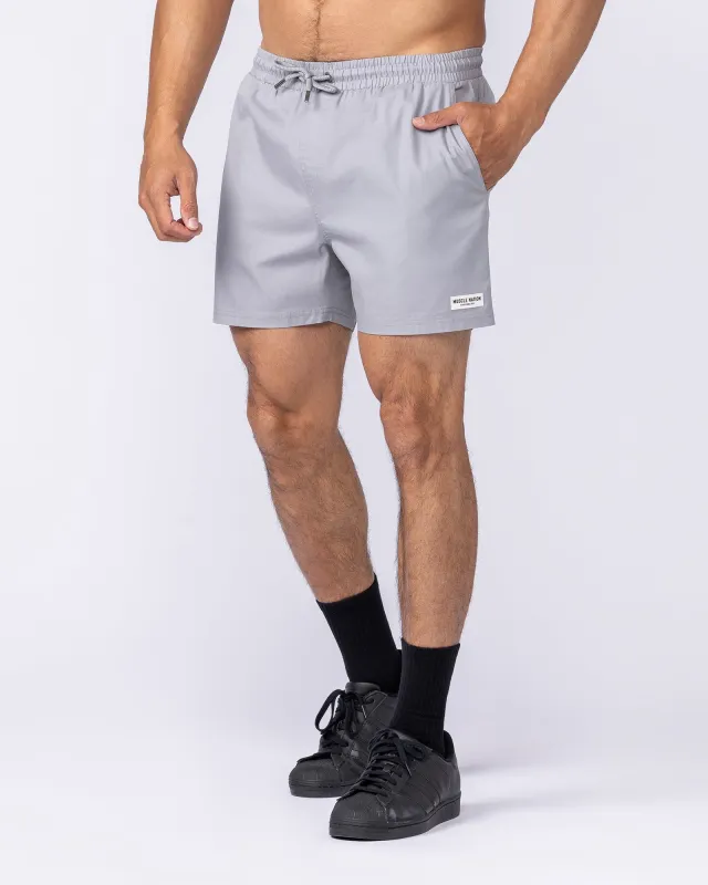 Daily 4" Shorts - Jet Grey sold by Muscle Nation