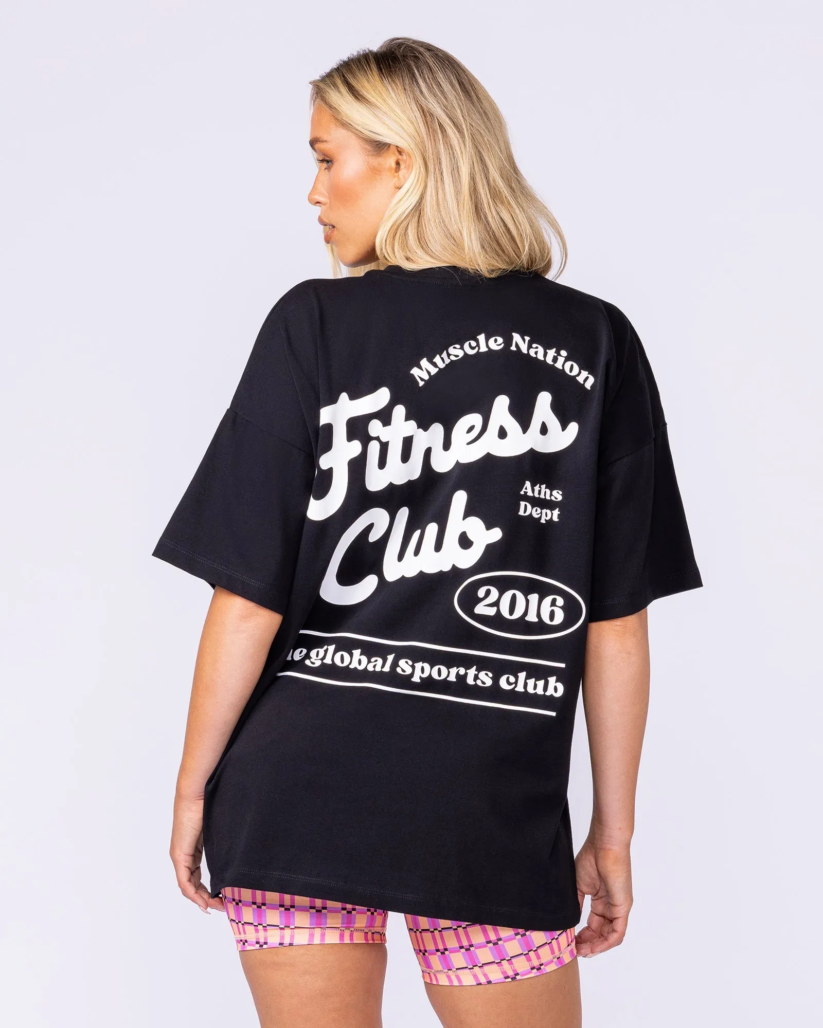 Fizz Oversized Tee - Black sold by Muscle Nation product image thumbnail 3