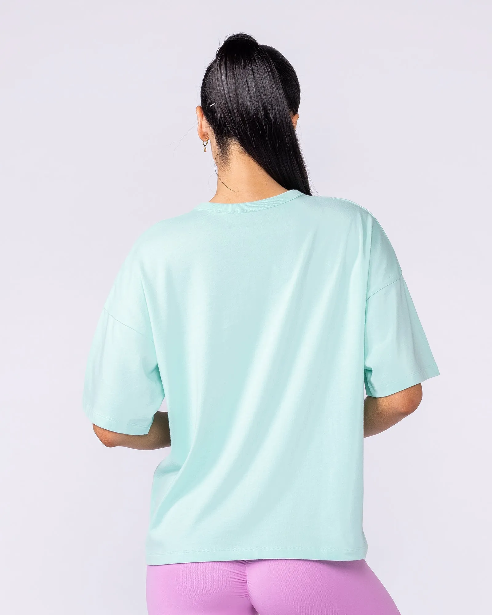 Boxy Fit Tee - Spearmint sold by Muscle Nation product image thumbnail 4