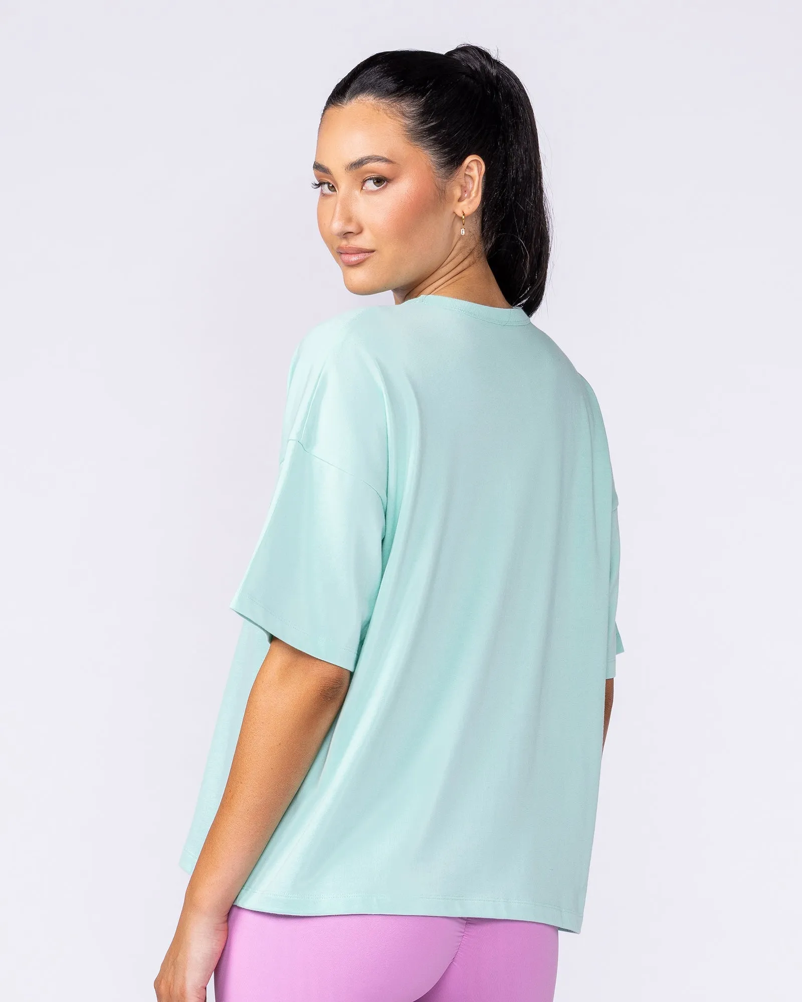 Boxy Fit Tee - Spearmint sold by Muscle Nation product image thumbnail 2