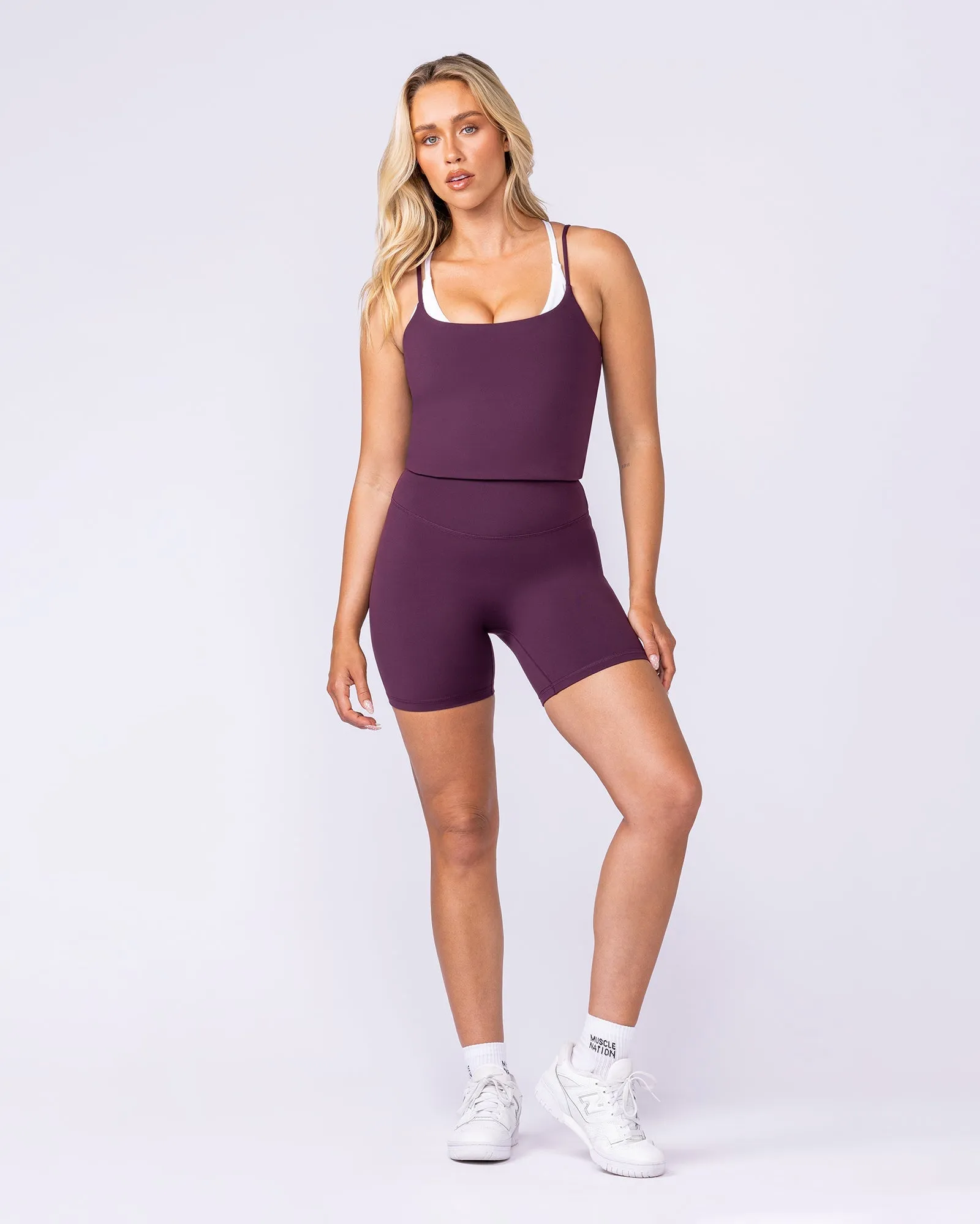 Cami Active Tank - Cranberry sold by Muscle Nation product image thumbnail 5