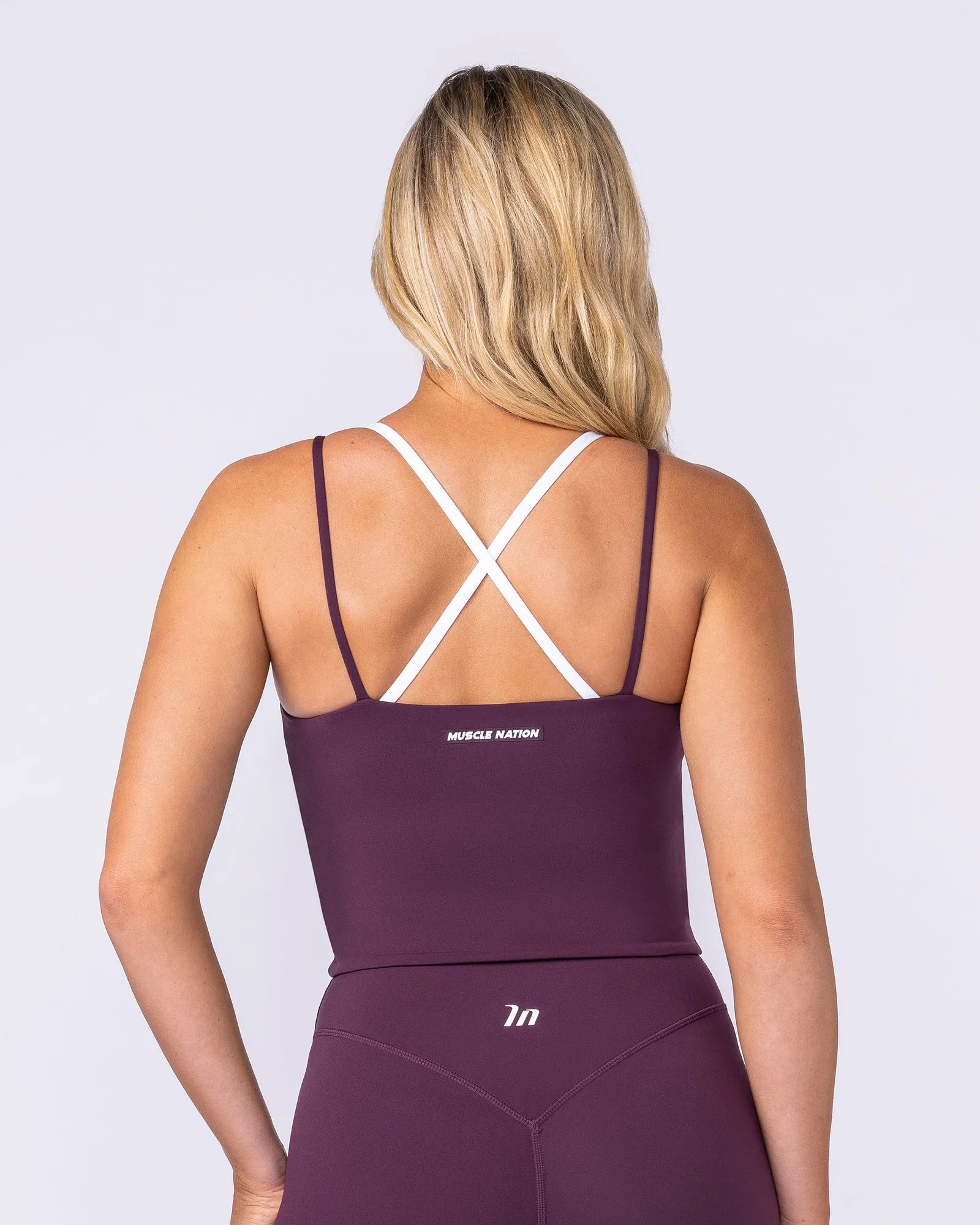Cami Active Tank - Cranberry sold by Muscle Nation product image thumbnail 4