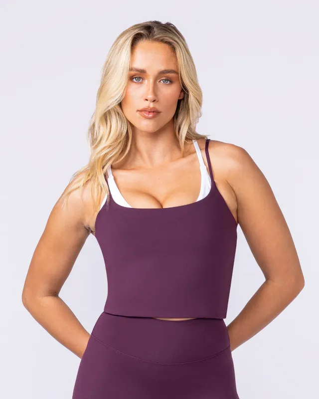 Cami Active Tank - Cranberry sold by Muscle Nation