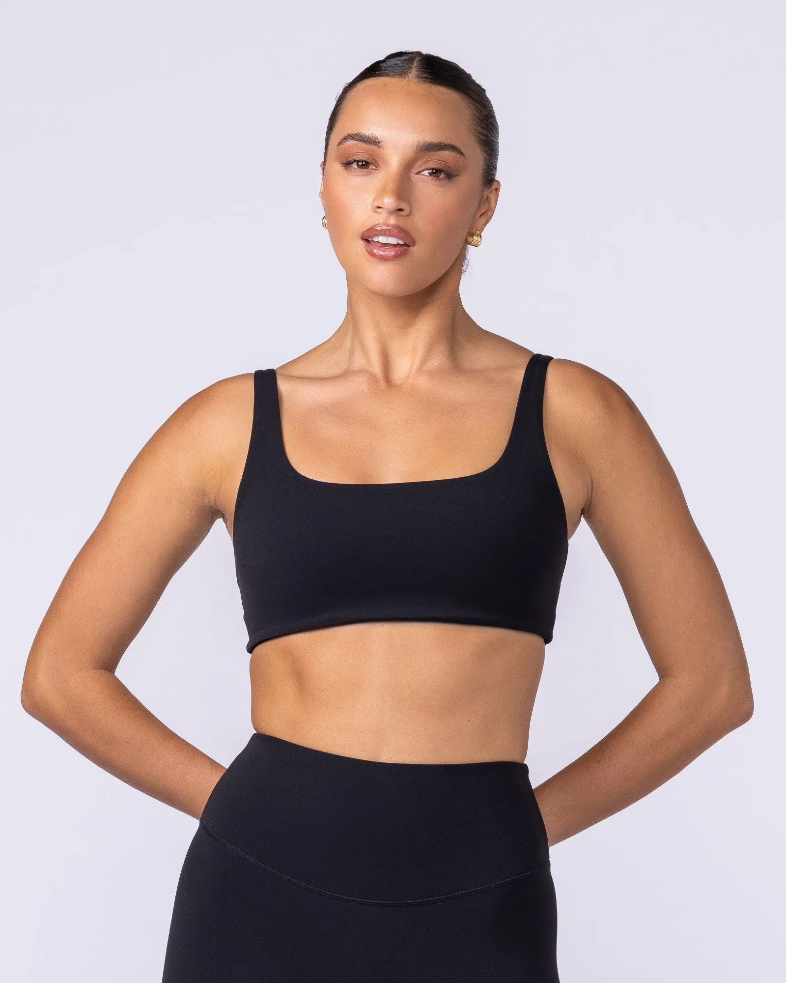 Fundamental Aura Bra - Black sold by Muscle Nation