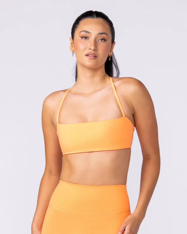 Halo Bralette - Tangelo sold by Muscle Nation