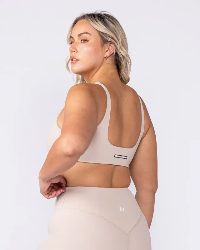Fundamental Aura Bra - Sand sold by Muscle Nation