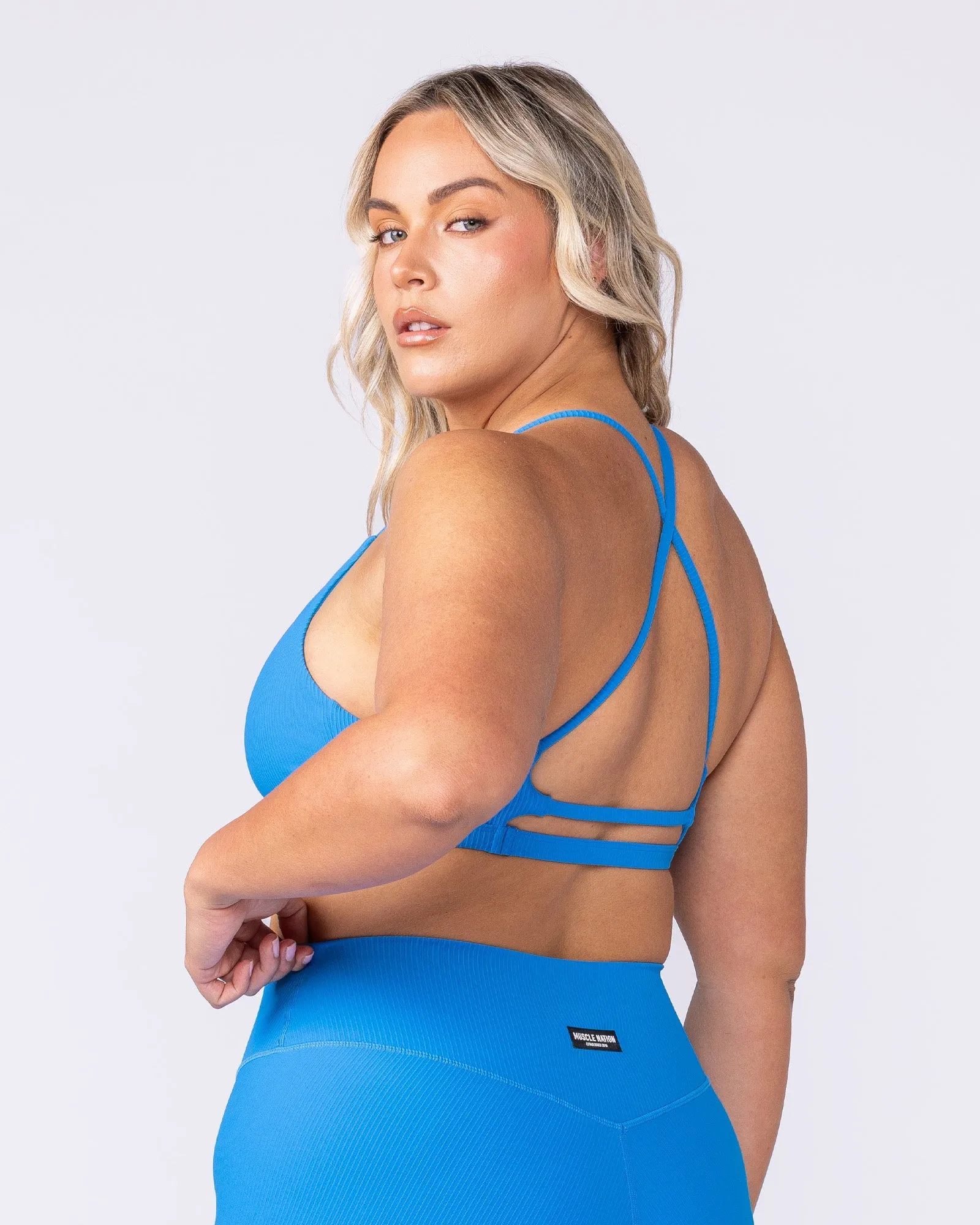 Fantasy Rib Bralette - Malibu sold by Muscle Nation product image thumbnail 2
