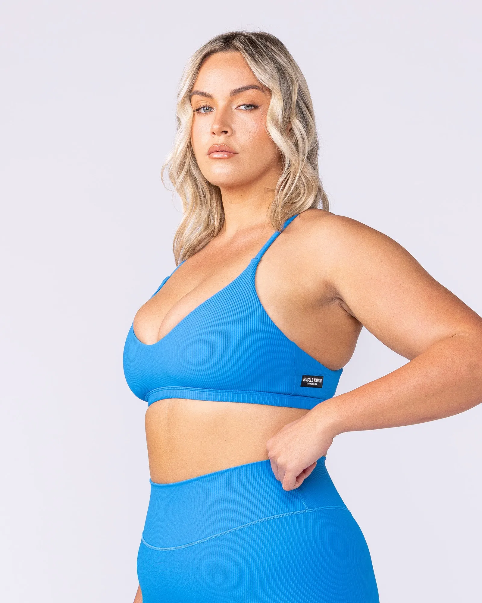 Fantasy Rib Bralette - Malibu sold by Muscle Nation product image thumbnail 3