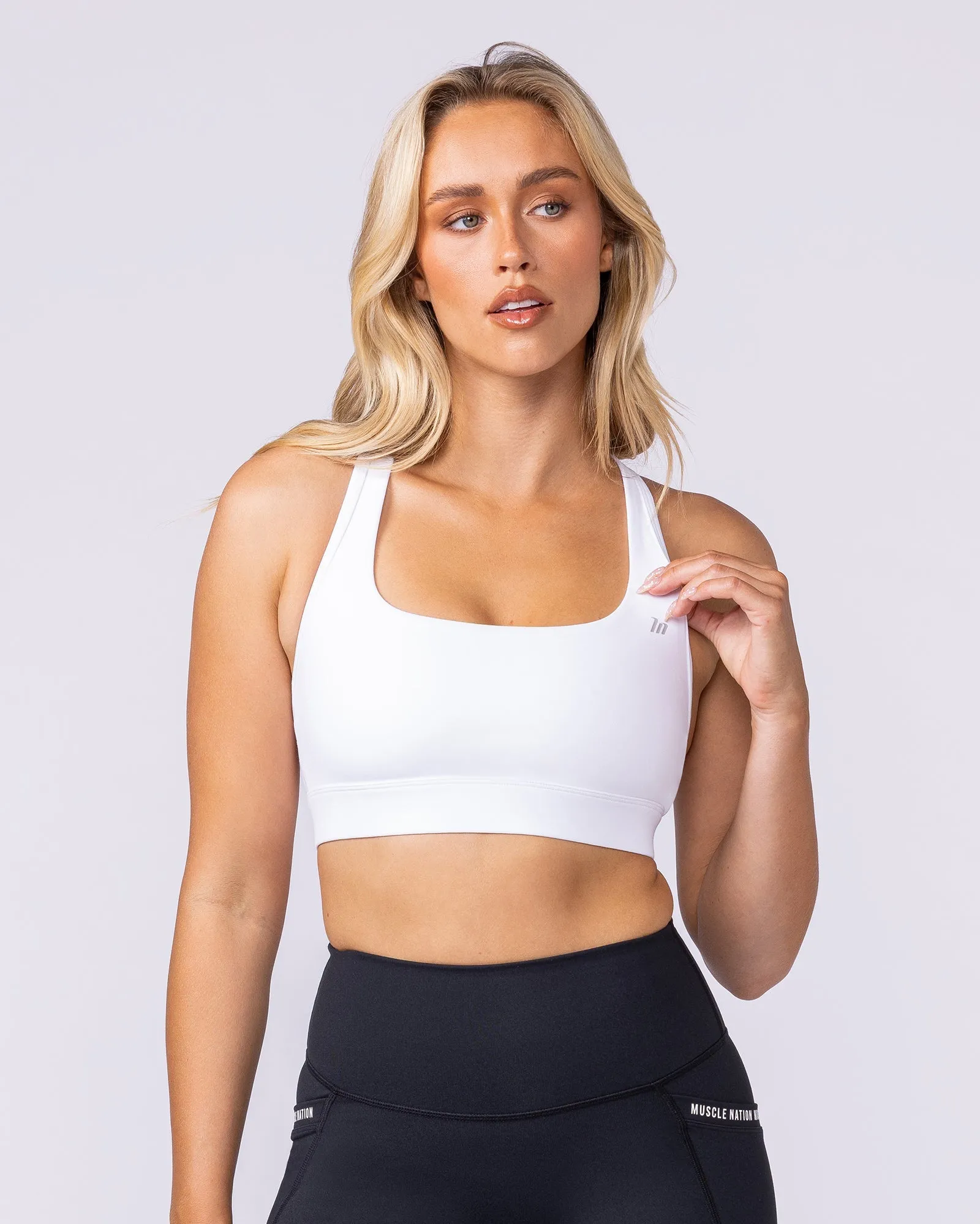 Everything Bra - White sold by Muscle Nation product image thumbnail 3