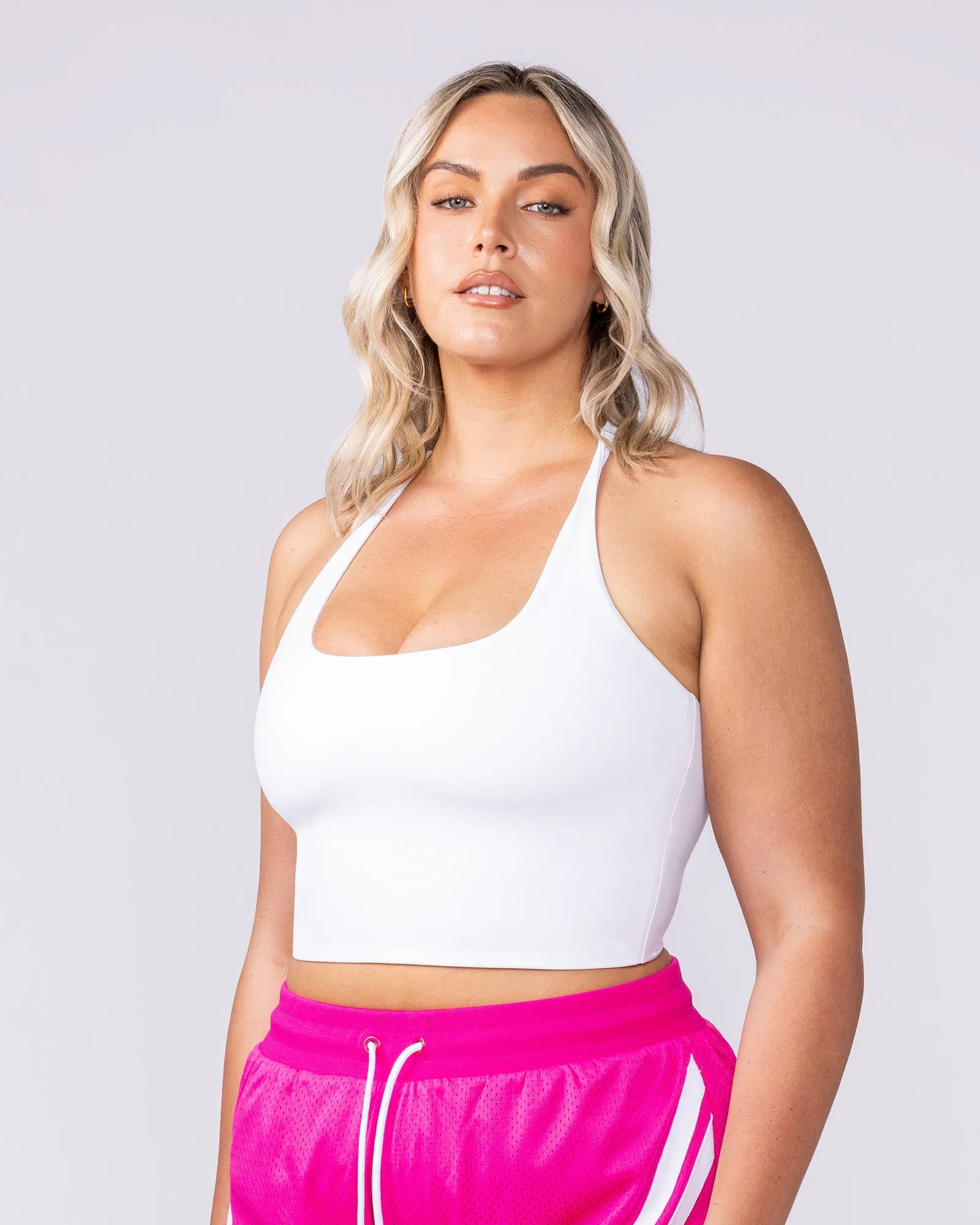 Captivate Bra Tank - White sold by Muscle Nation product image thumbnail 3