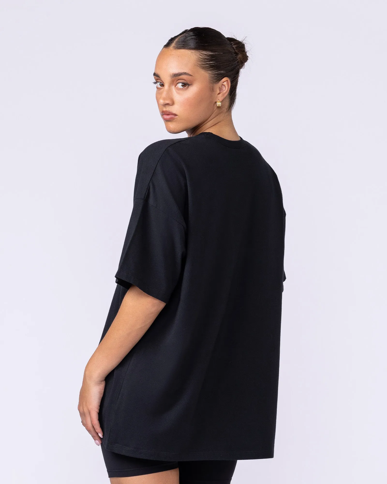 Athletic Club Oversized Tee - Black sold by Muscle Nation product image thumbnail 2