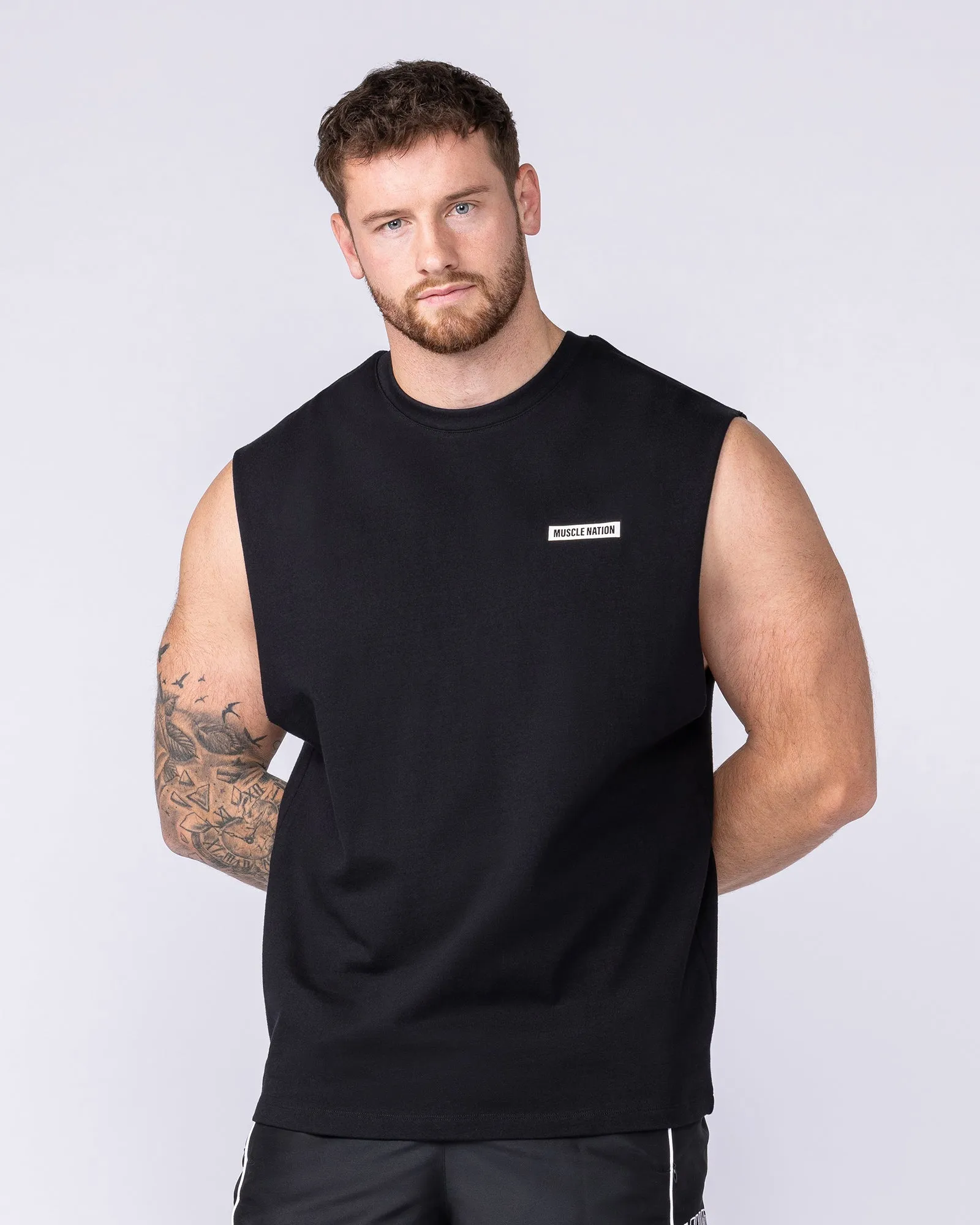 Athletic Division Muscle Tank - Black sold by Muscle Nation product image thumbnail 2