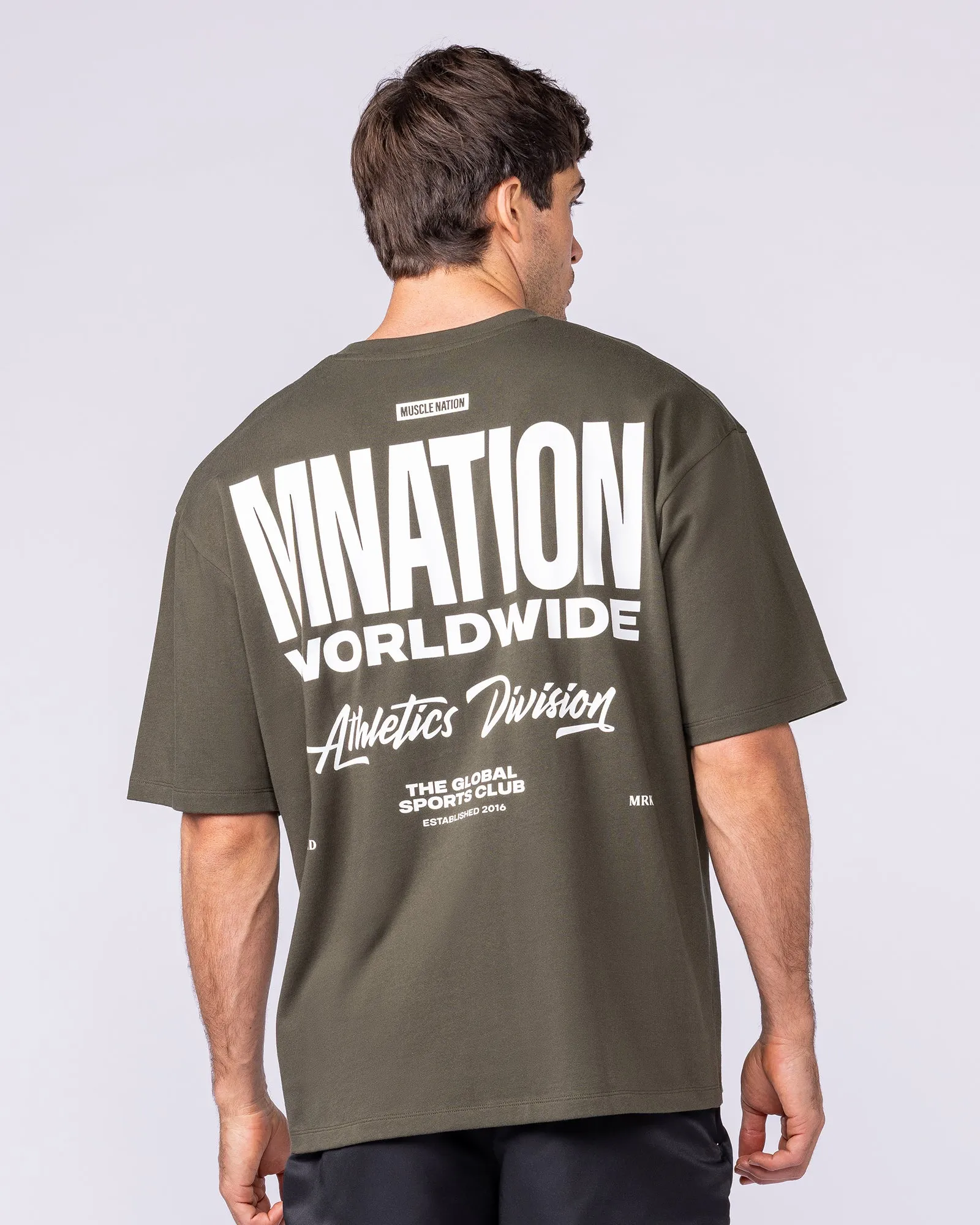 Athletic Division Pump Cover - Dark Khaki sold by Muscle Nation product image thumbnail 3