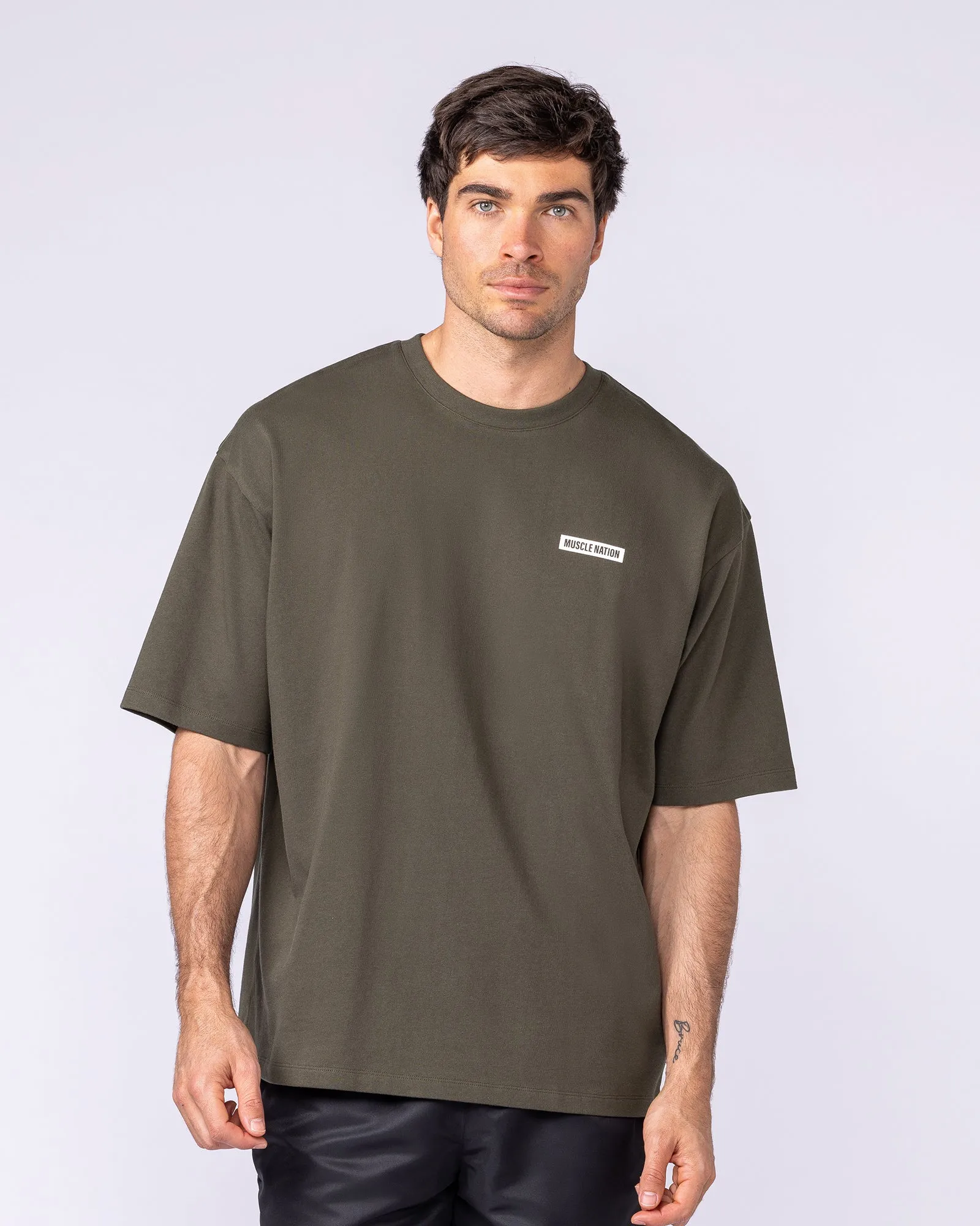 Athletic Division Pump Cover - Dark Khaki sold by Muscle Nation product image thumbnail 2