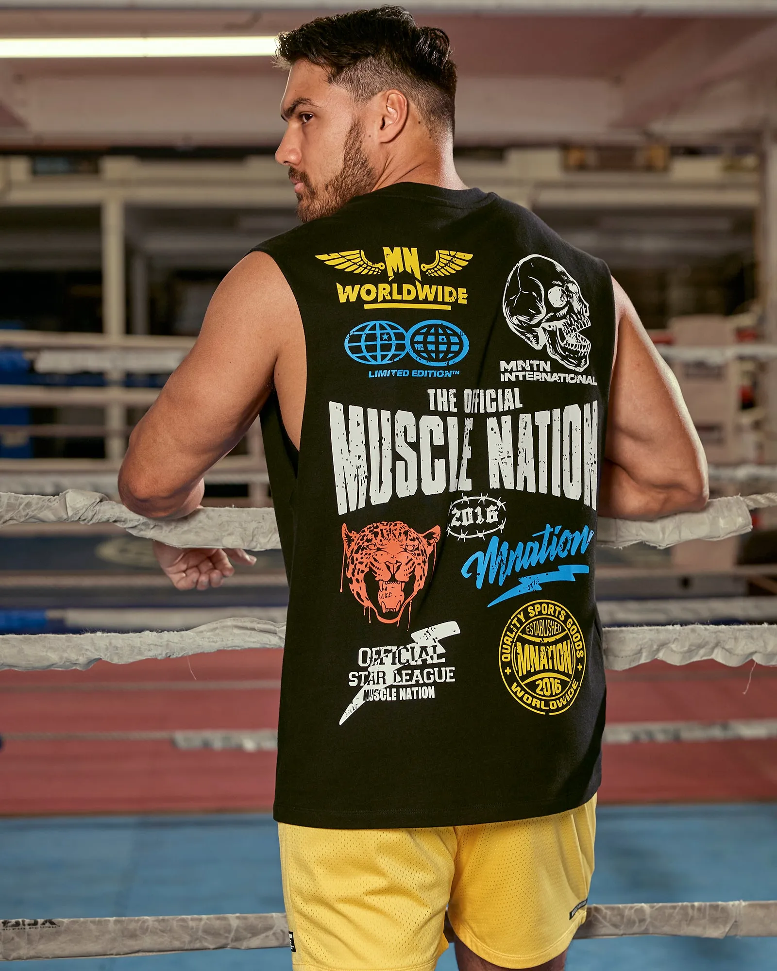 Archives Muscle Tank - Black sold by Muscle Nation