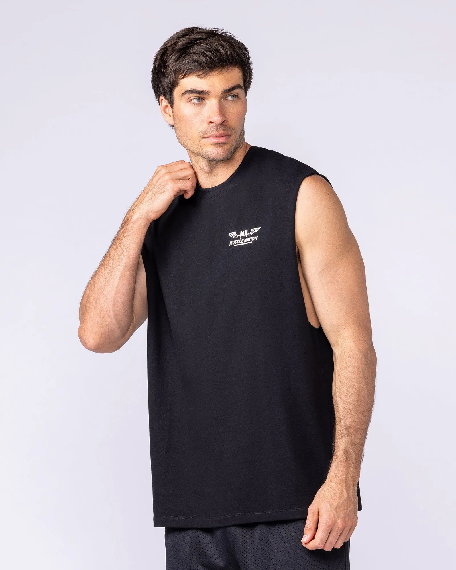 Archives Muscle Tank - Black sold by Muscle Nation product image thumbnail 4