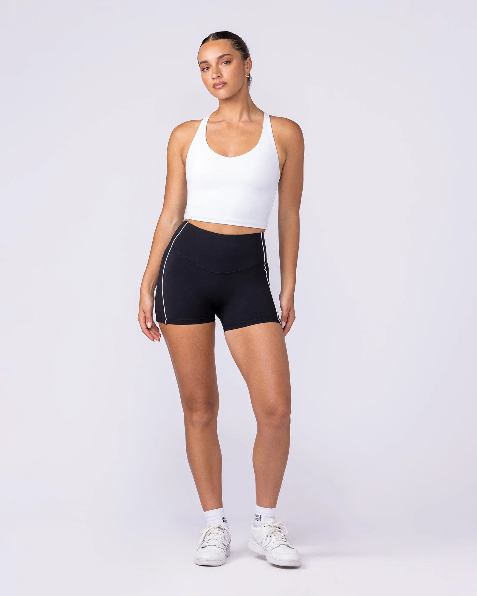 Active Form Cropped Tank - White sold by Muscle Nation product image thumbnail 5
