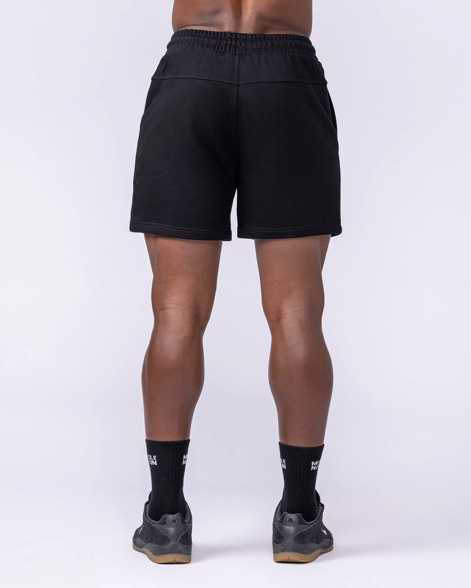 Archives Sweat 5" Shorts - Black sold by Muscle Nation product image thumbnail 5