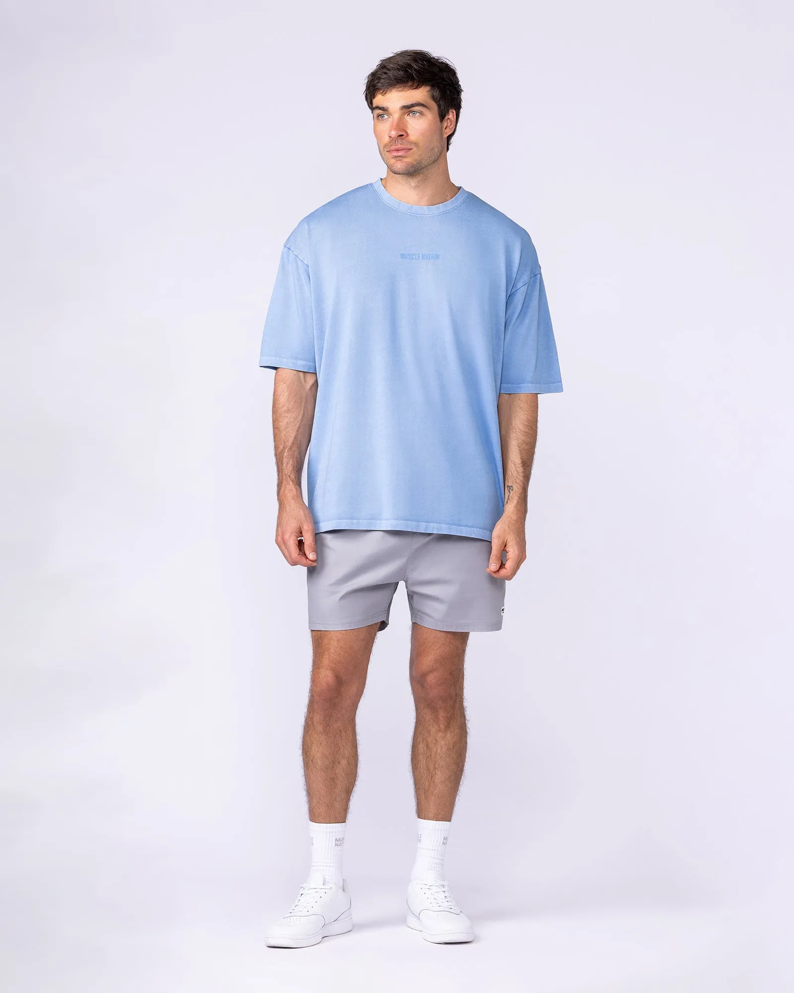 Worldwide Oversized Vintage Tee - Washed Pacific sold by Muscle Nation product image thumbnail 5