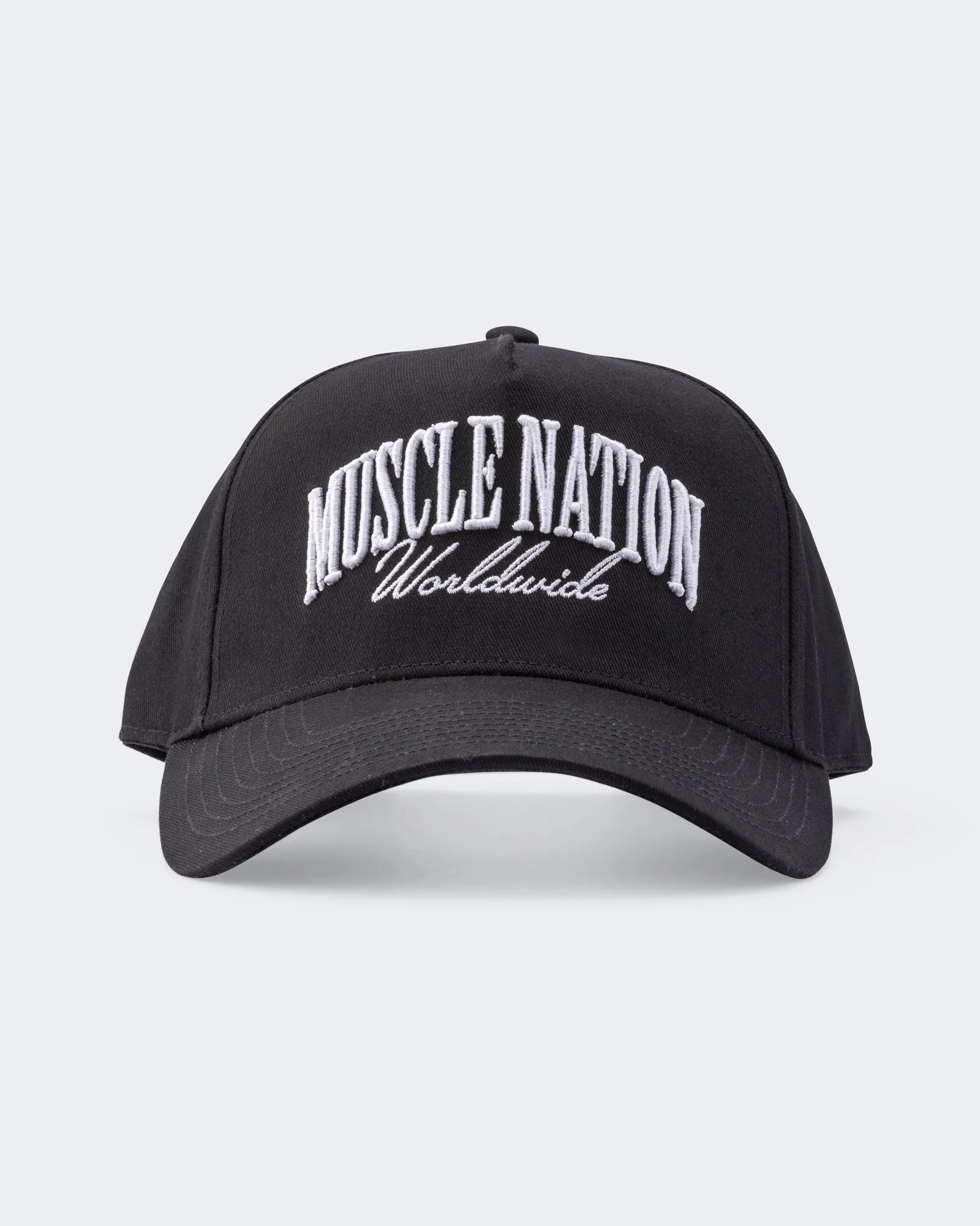 MN Worldwide A-Frame Hat - Black sold by Muscle Nation product image thumbnail 2