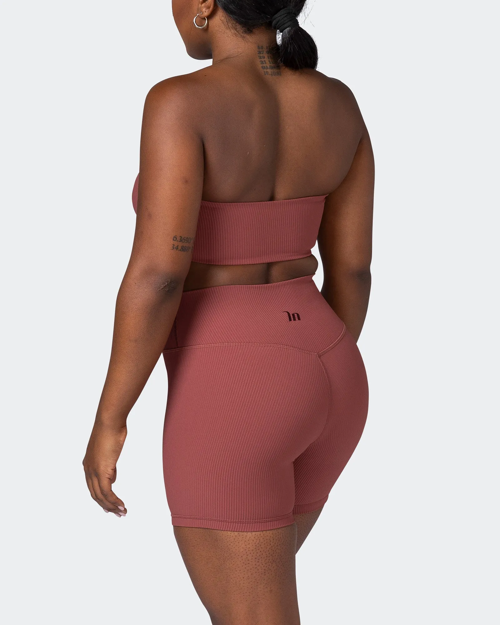 Ribbed Bandeau - Maple sold by Muscle Nation product image thumbnail 5