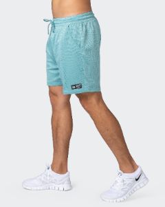 Lay Up 5" Shorts - Dusty Jade sold by Muscle Nation