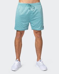 Lay Up 5" Shorts - Dusty Jade sold by Muscle Nation
