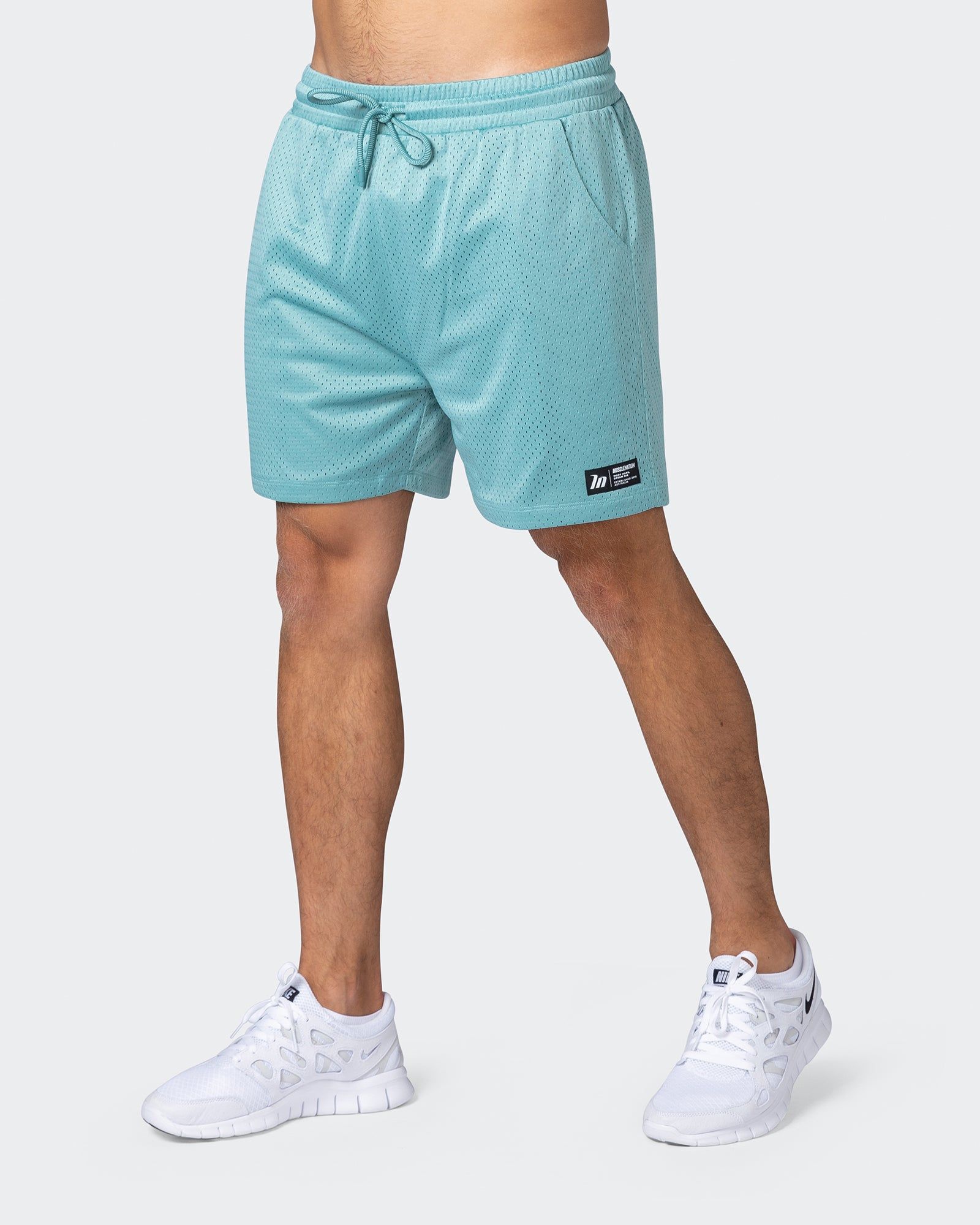 Lay Up 5" Shorts - Dusty Jade sold by Muscle Nation