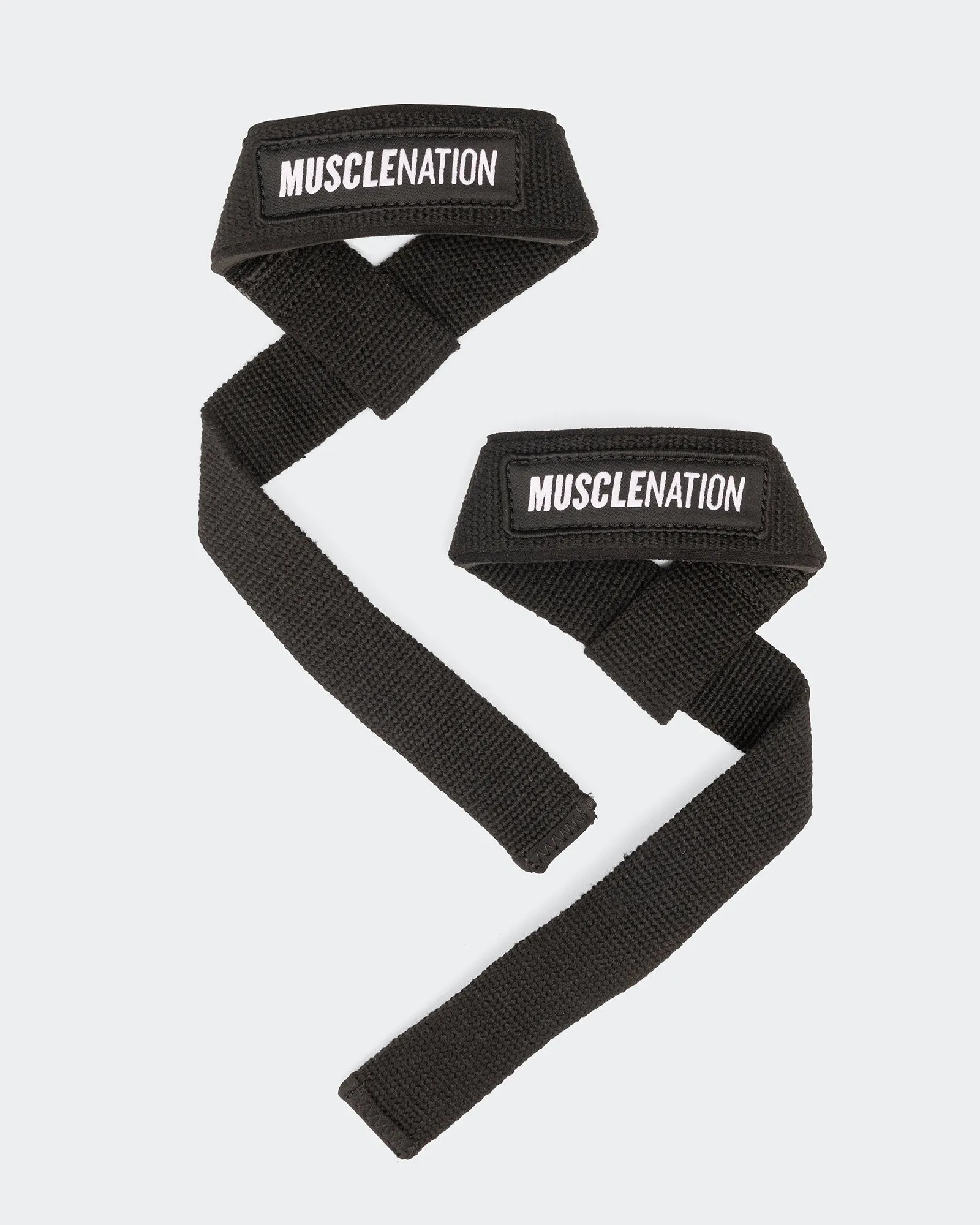 MN Lifting Straps - Black sold by Muscle Nation