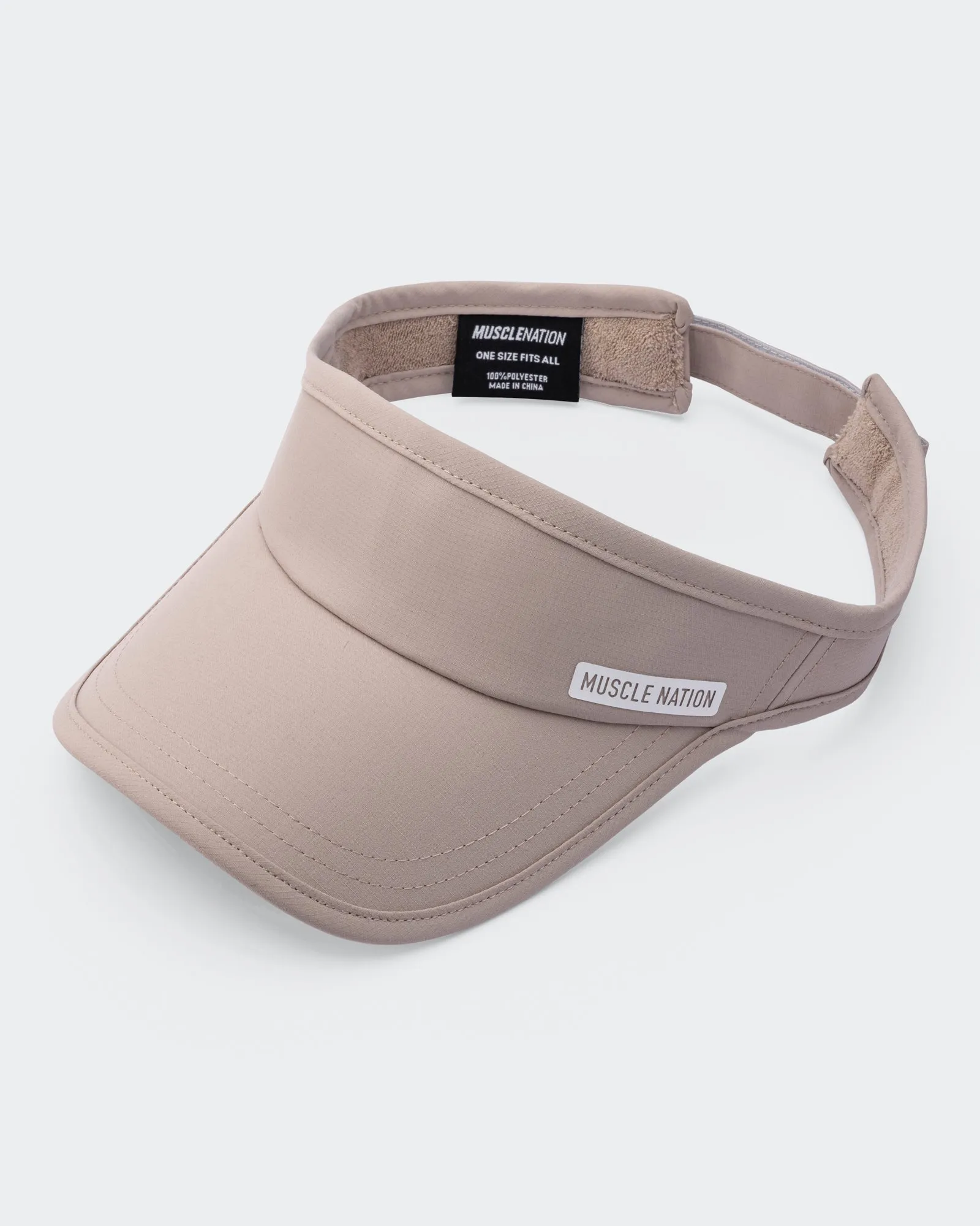Muscle Nation Active Visor - Stone sold by Muscle Nation product image thumbnail 2
