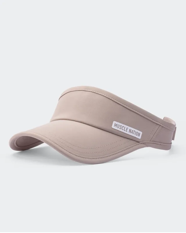 Muscle Nation Active Visor - Stone sold by Muscle Nation