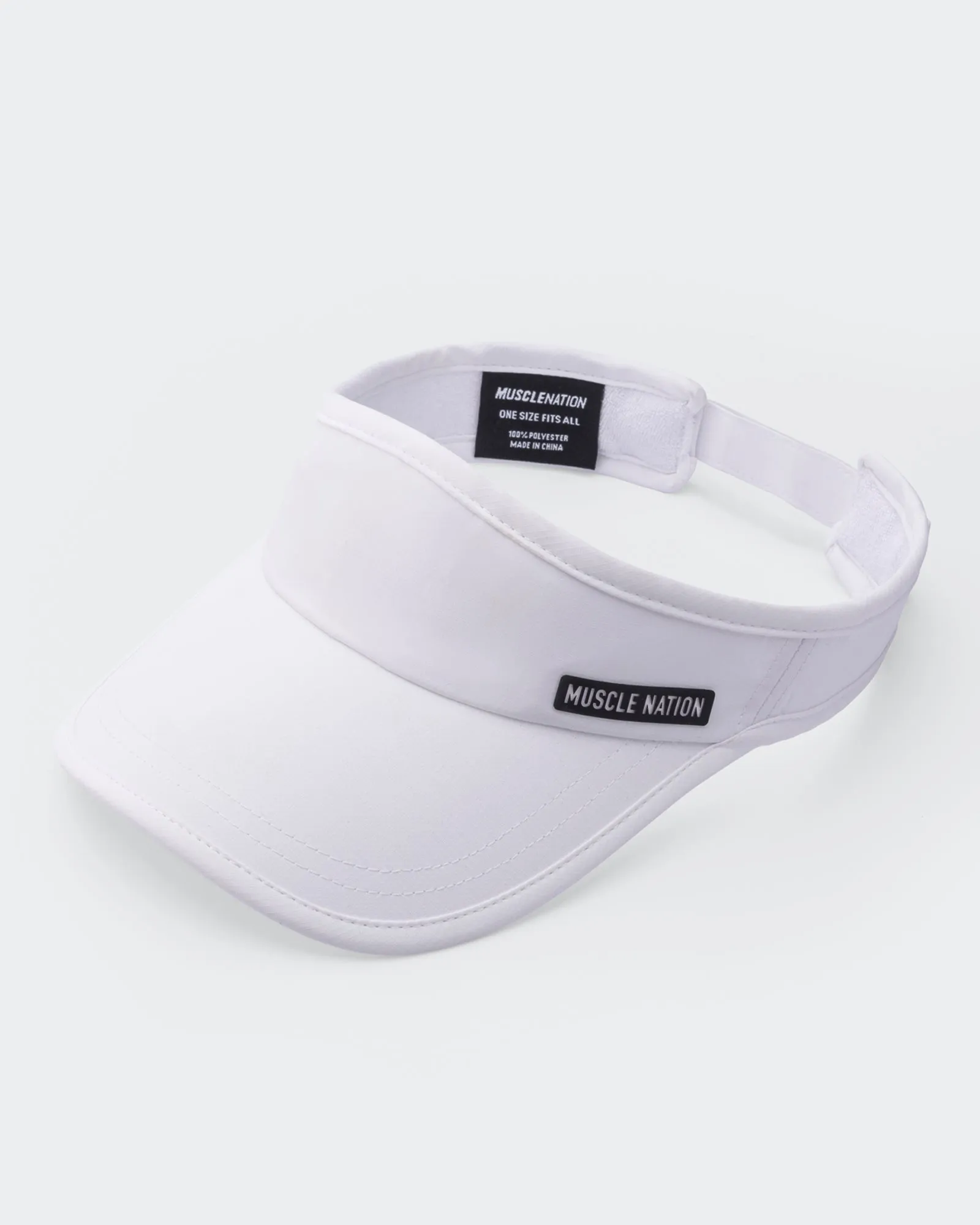 Muscle Nation Active Visor - White sold by Muscle Nation product image thumbnail 2