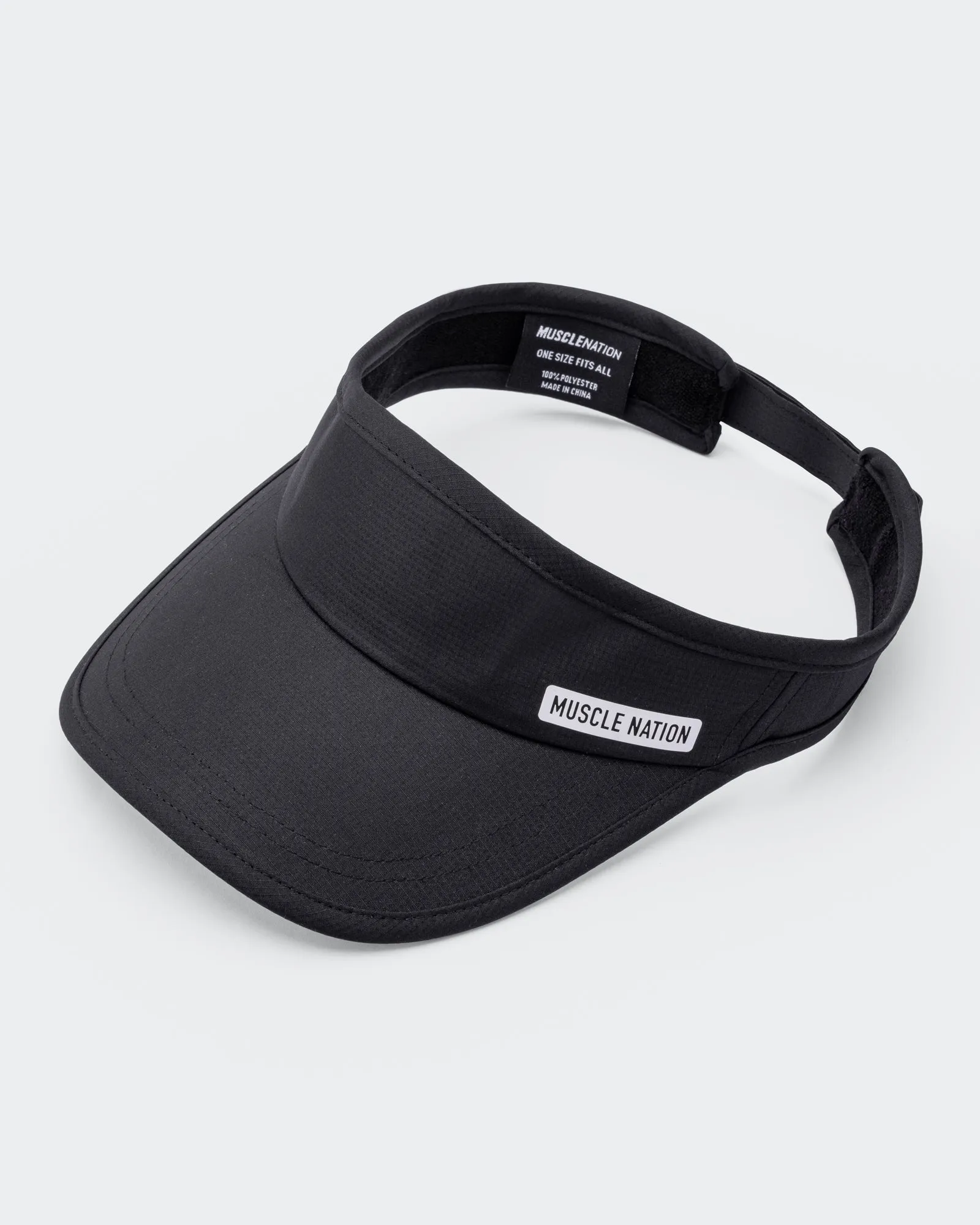 Muscle Nation Active Visor - Black sold by Muscle Nation product image thumbnail 2