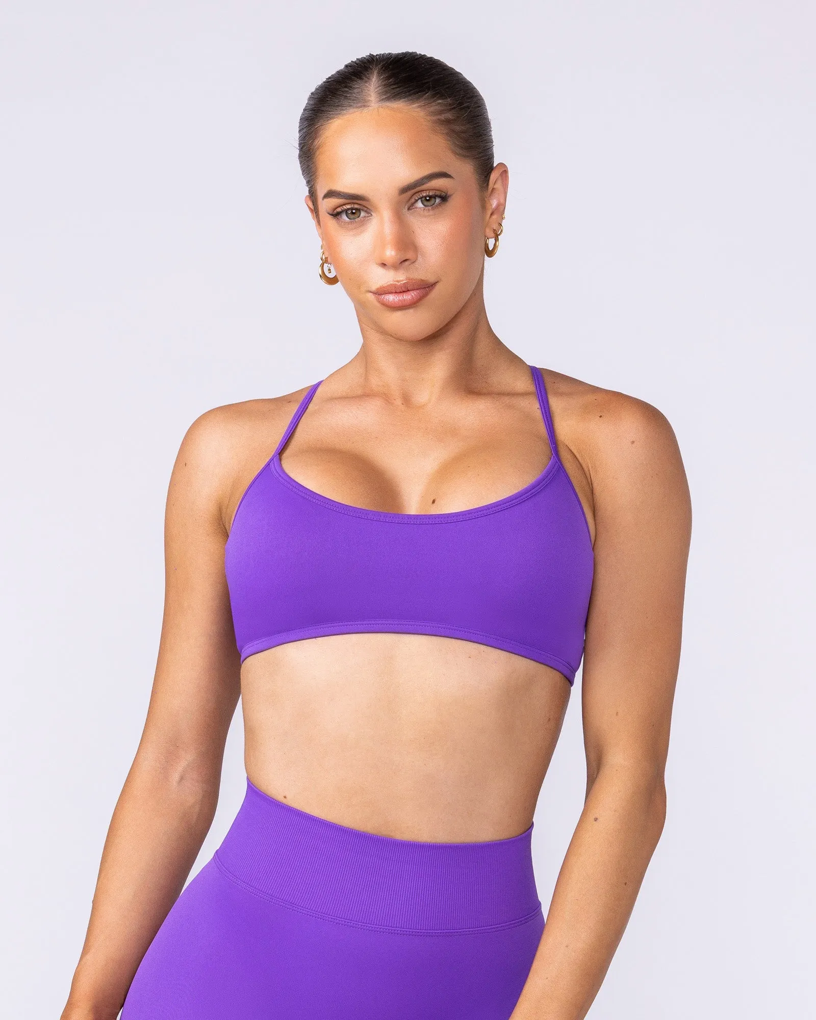 Sculpt Seamless Bralette - Viola sold by Muscle Nation product image thumbnail 3