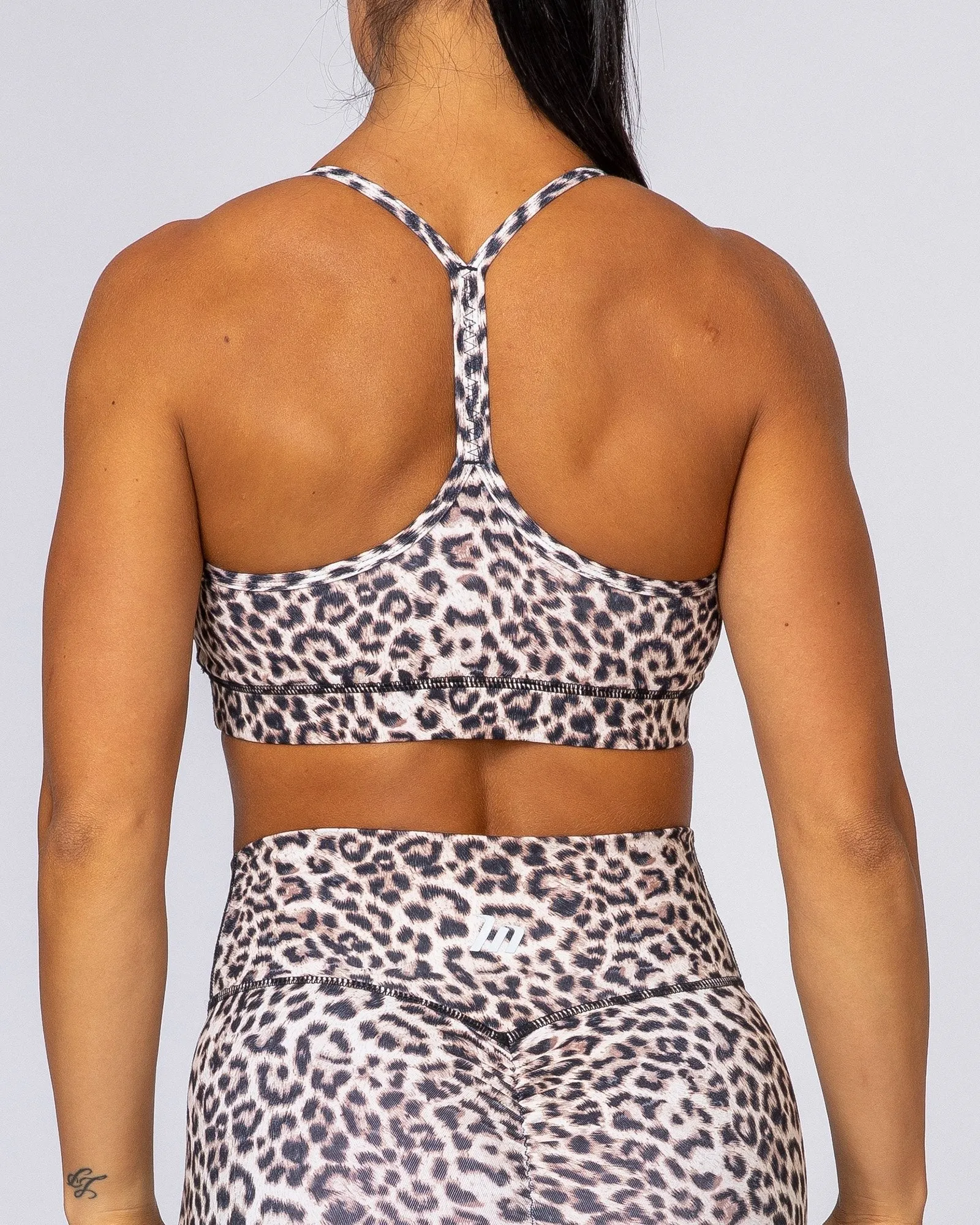 Tone Bra - Yellow Leopard sold by Muscle Nation product image thumbnail 4